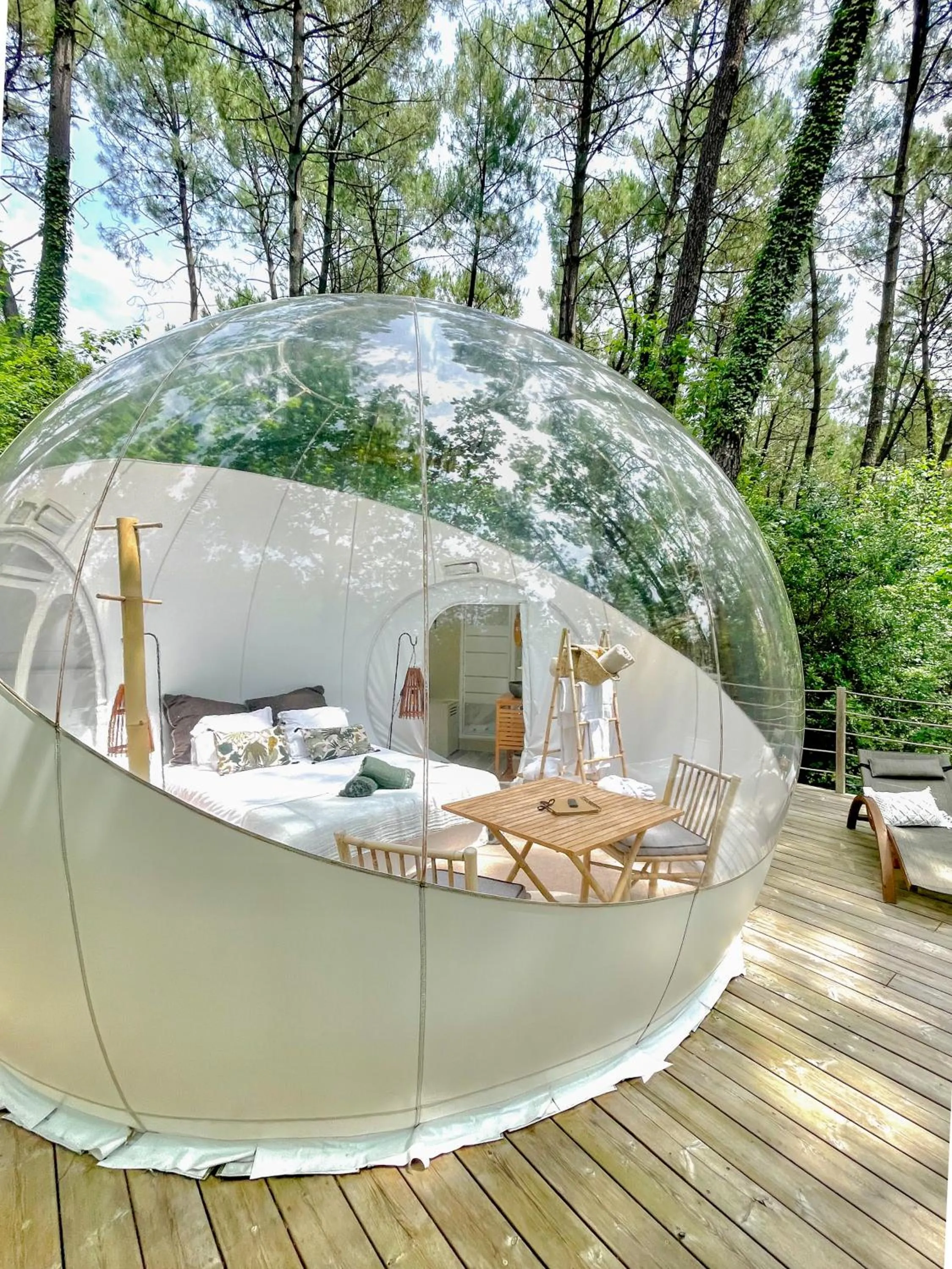 Photo of the whole room in Les Bulles De Bordeaux