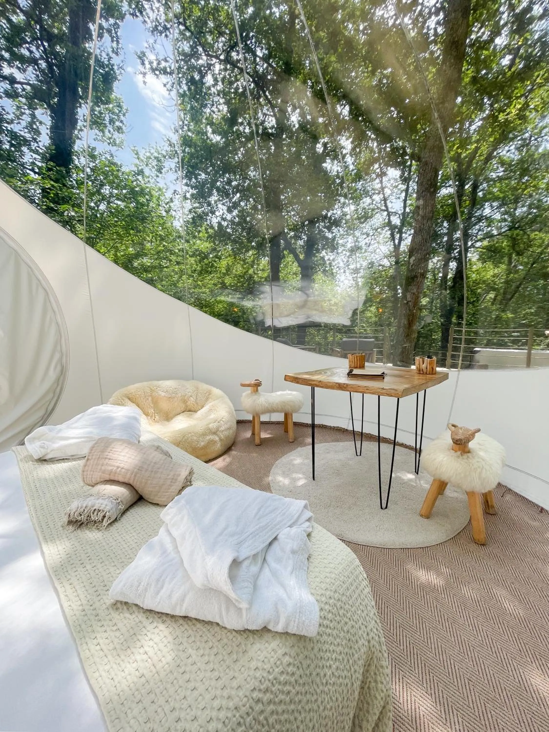 Photo of the whole room in Les Bulles De Bordeaux