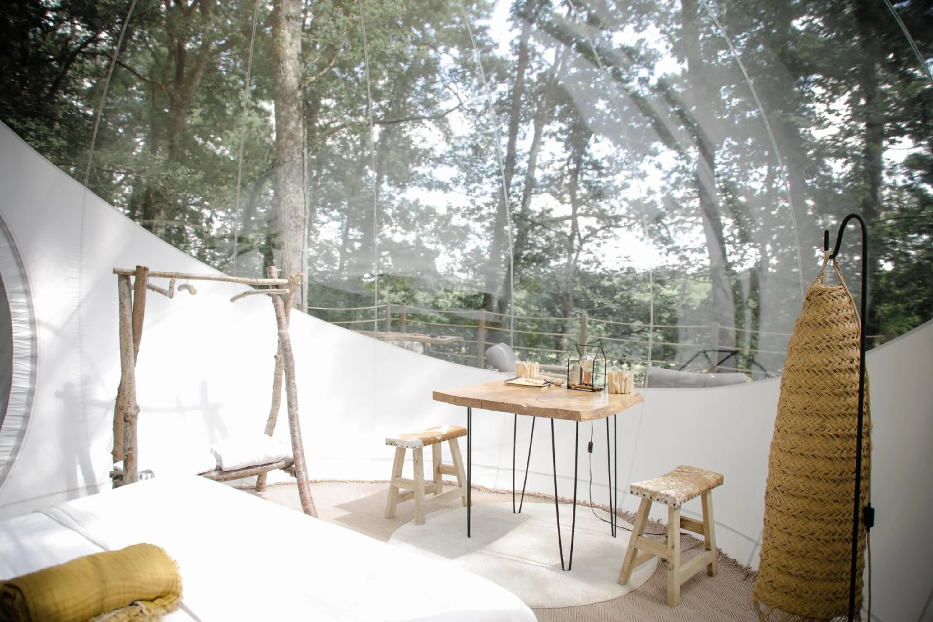 Garden view in Les Bulles De Bordeaux