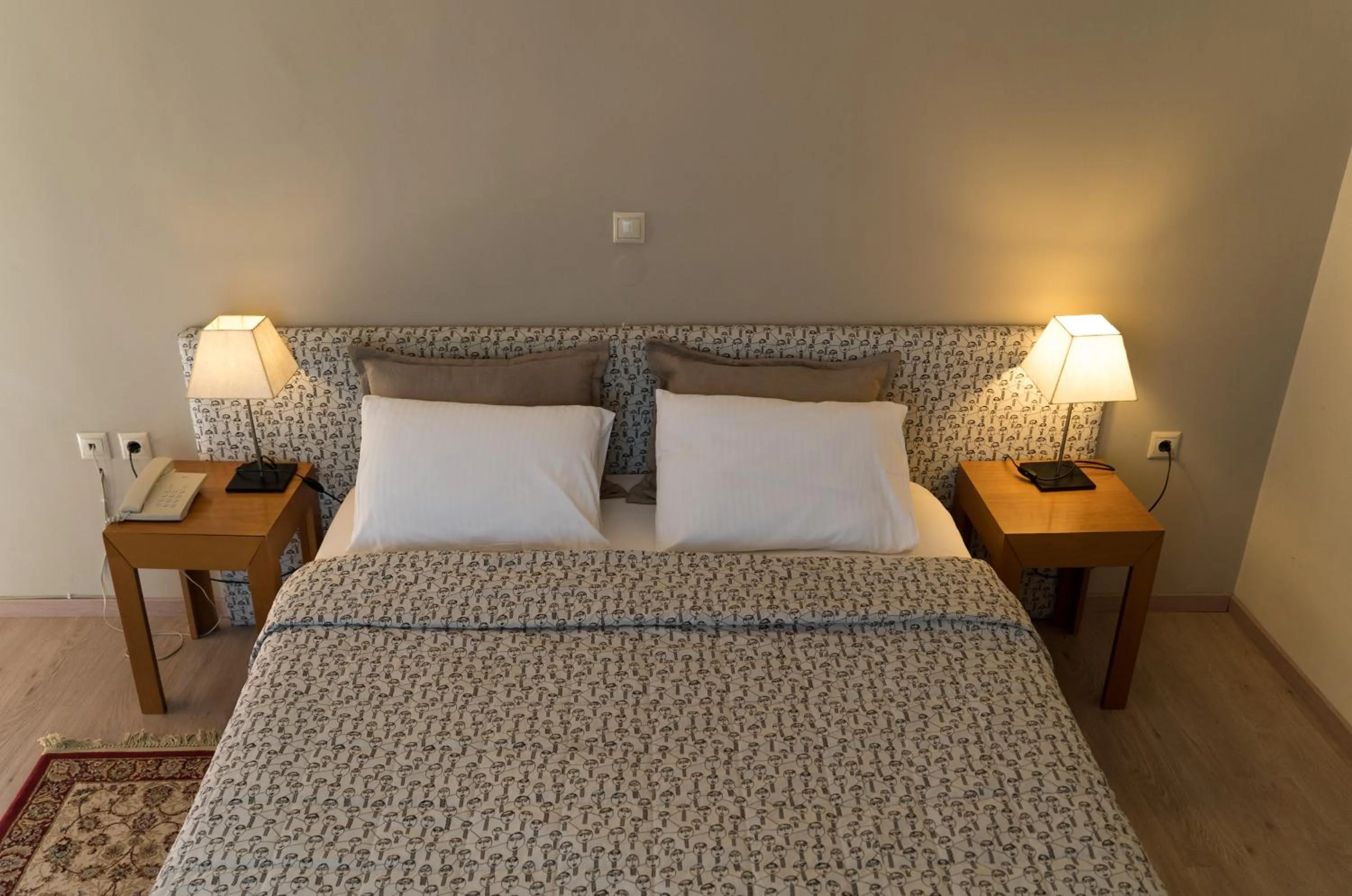 Bedroom in Aigai Hotel