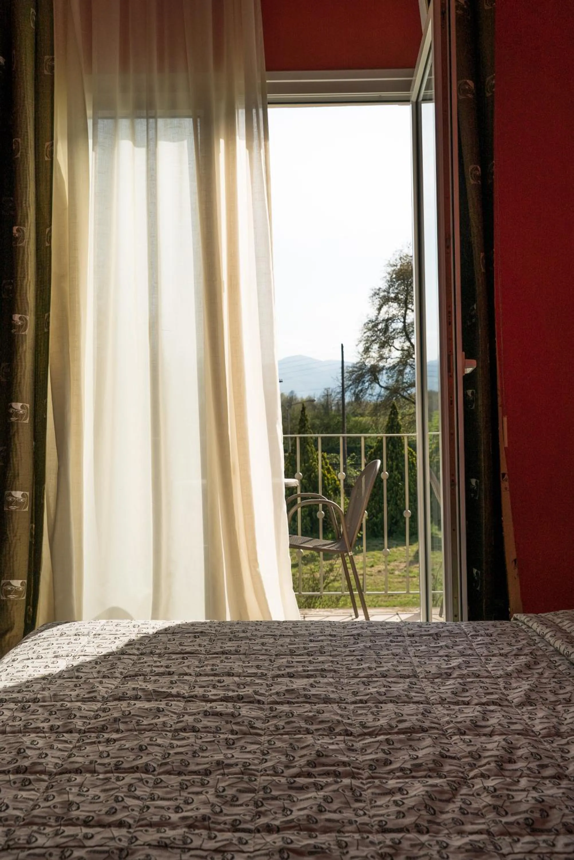 Garden view in Aigai Hotel