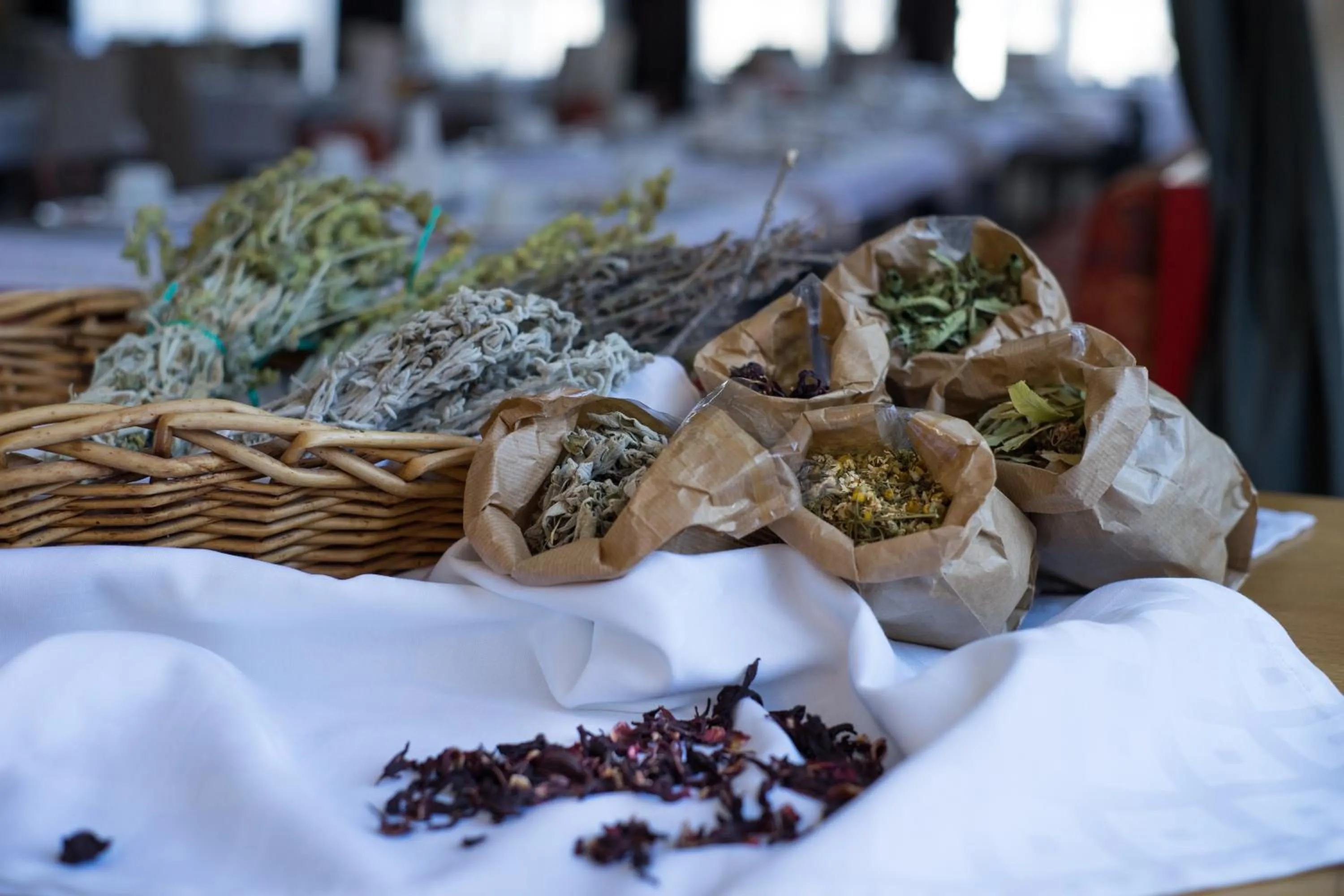 Food and drinks in Aigai Hotel