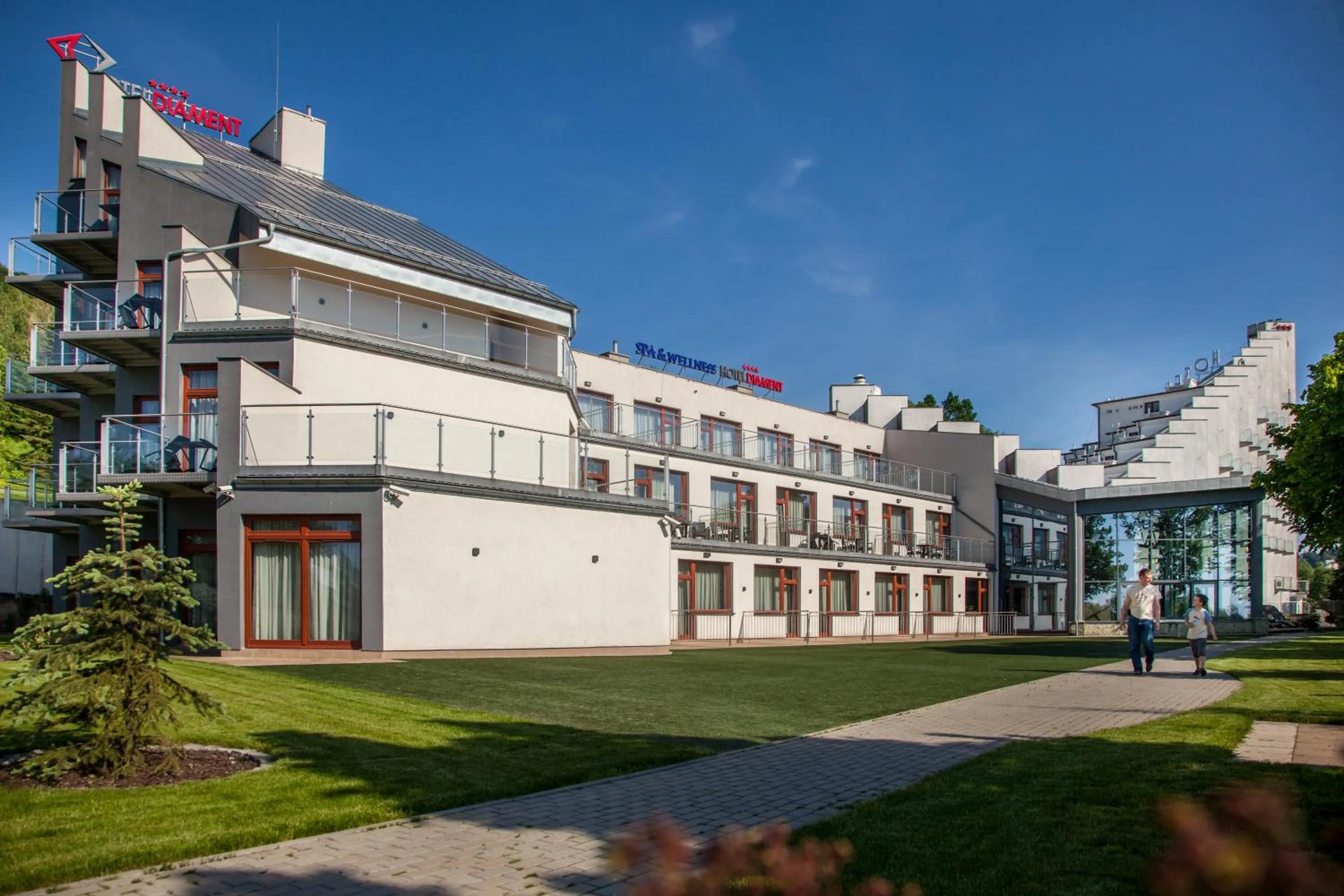 Property building in Spa & Wellness Hotel Diament Ustroń