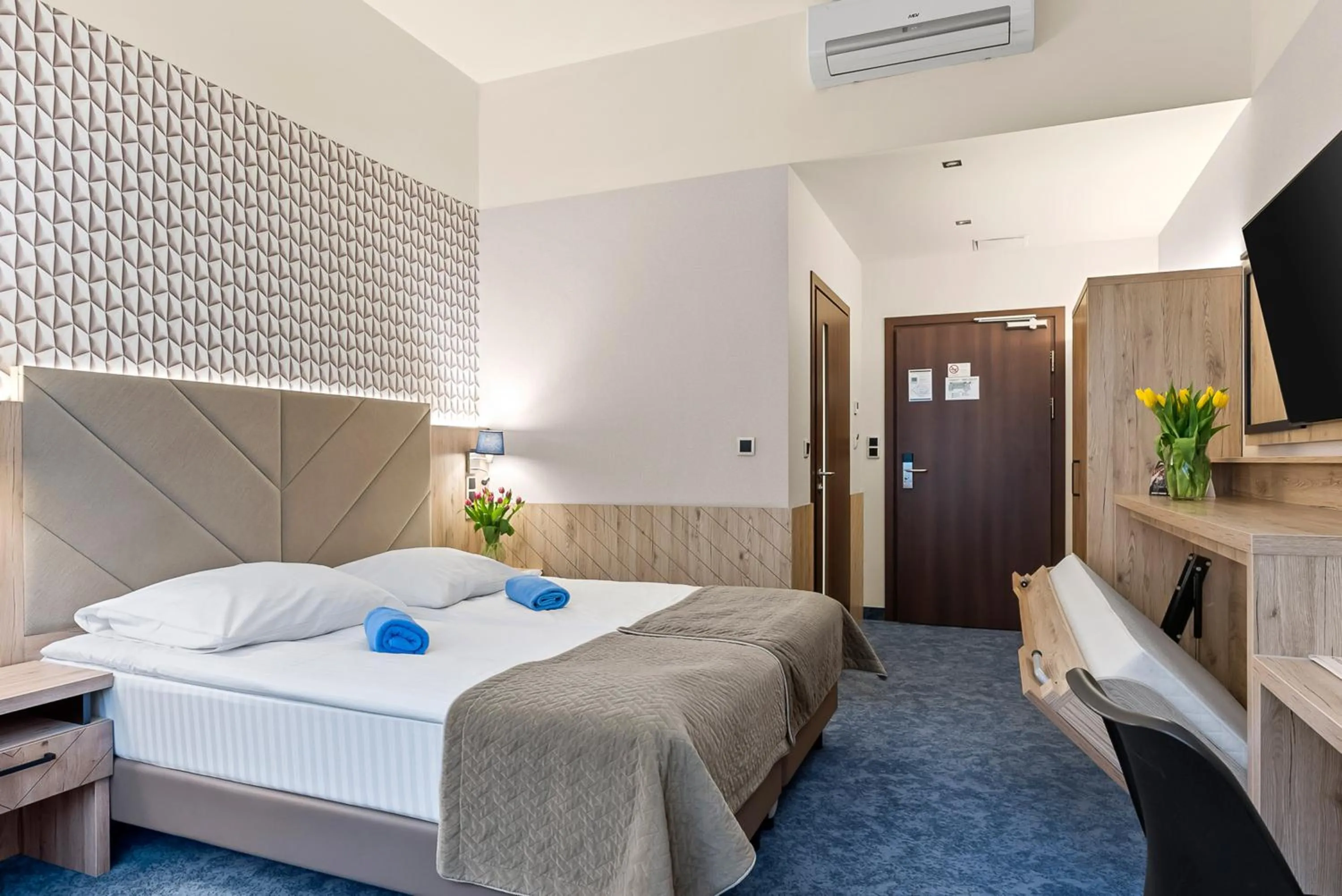 Photo of the whole room, Bed in Spa & Wellness Hotel Diament Ustroń