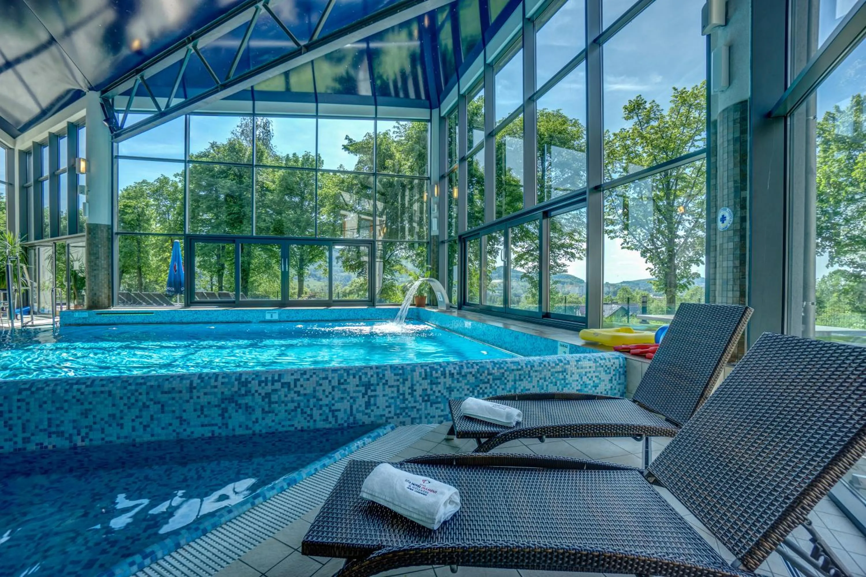 Swimming pool in Spa & Wellness Hotel Diament Ustroń