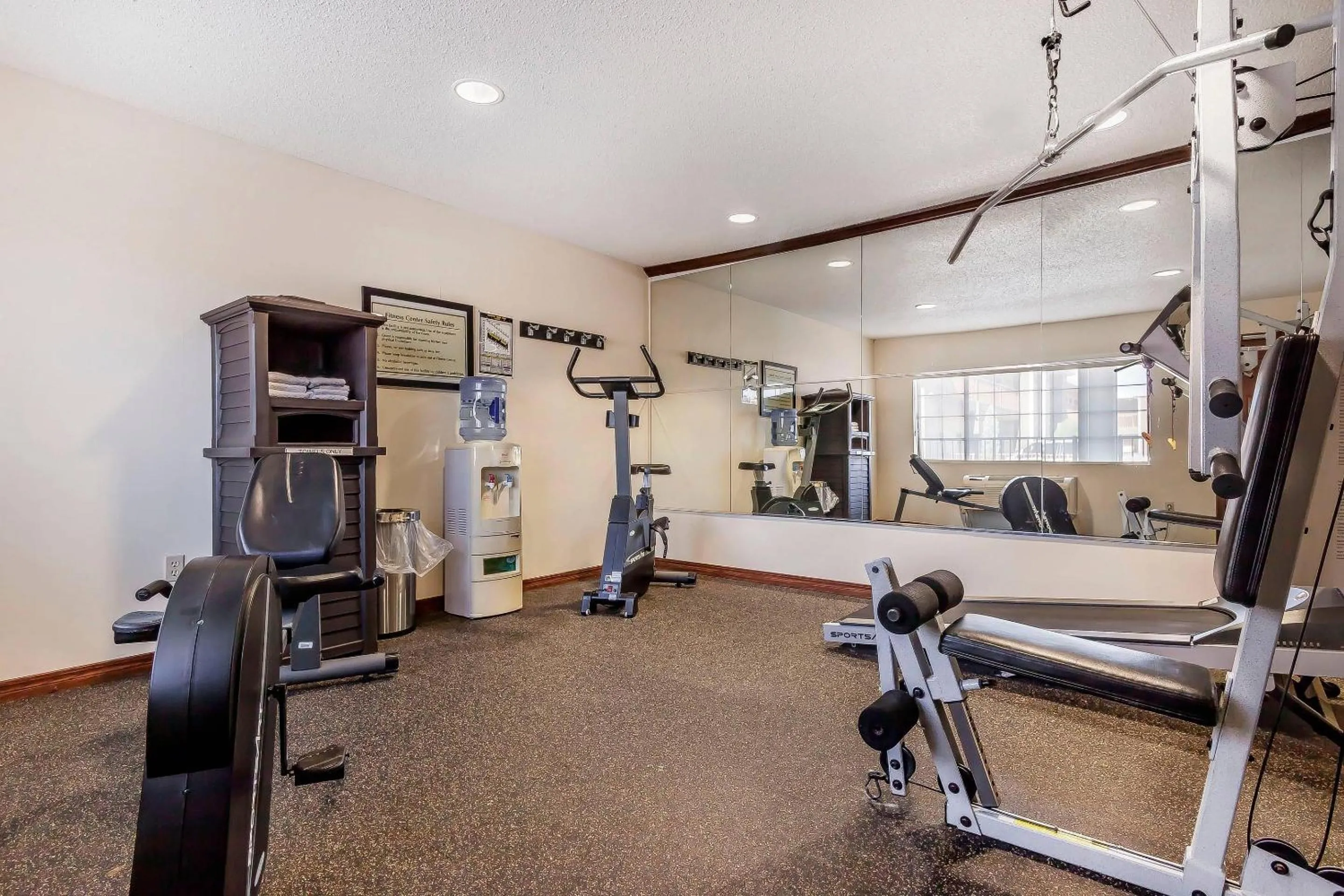 Fitness centre/facilities in Quality Inn & Suites Owasso US-169