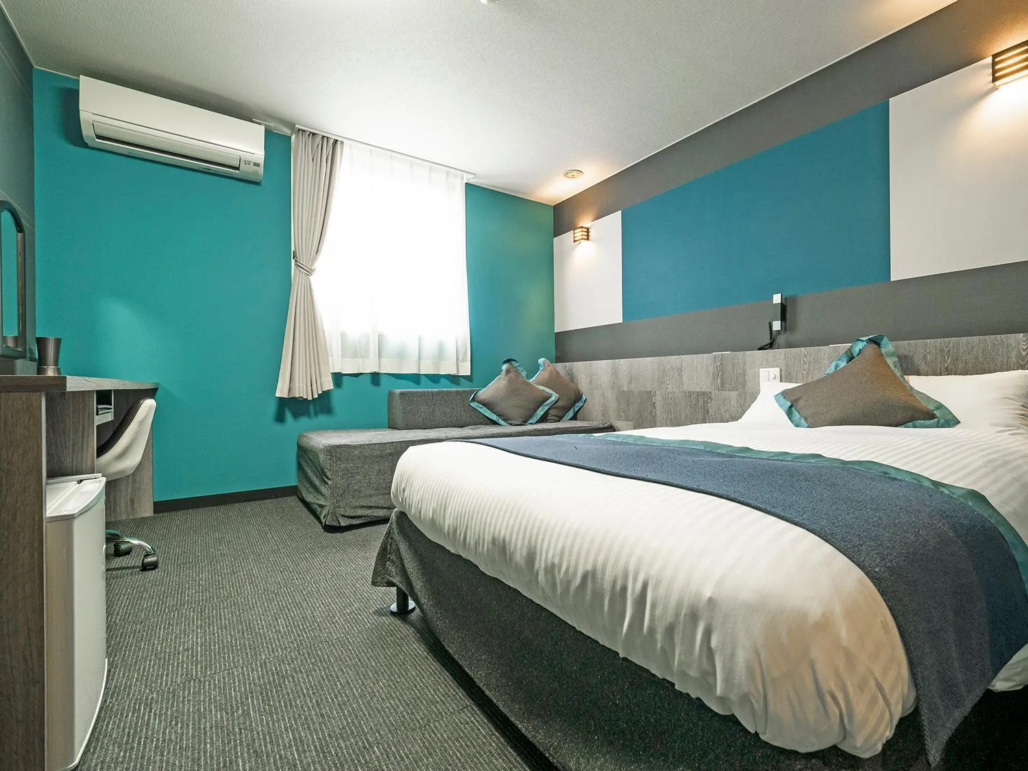 Bed in Hotel Areaone Tokai