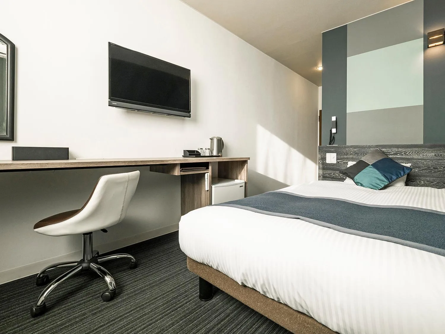 Bed in Hotel Areaone Tokai