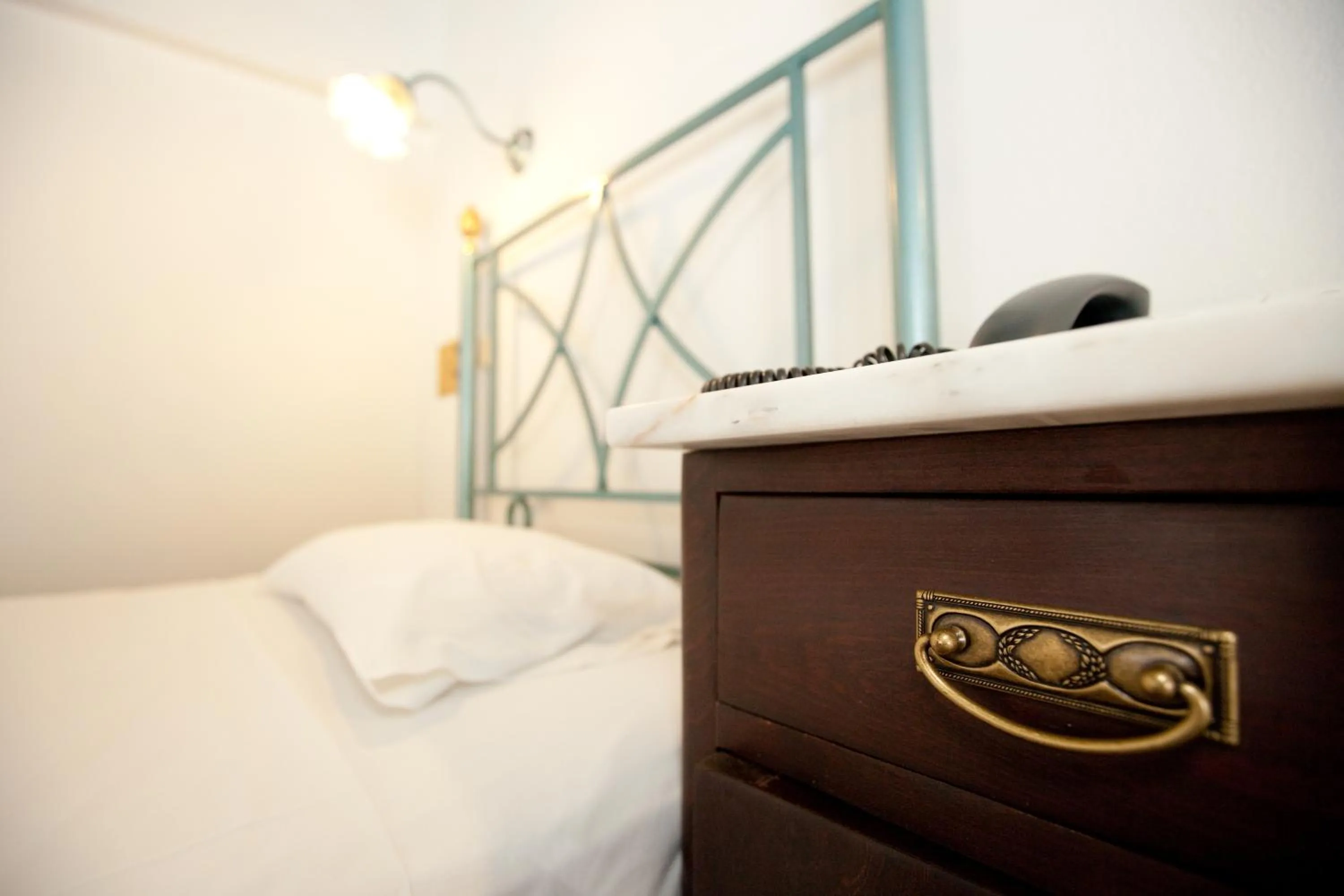 Decorative detail, Bed in Suites Pandora