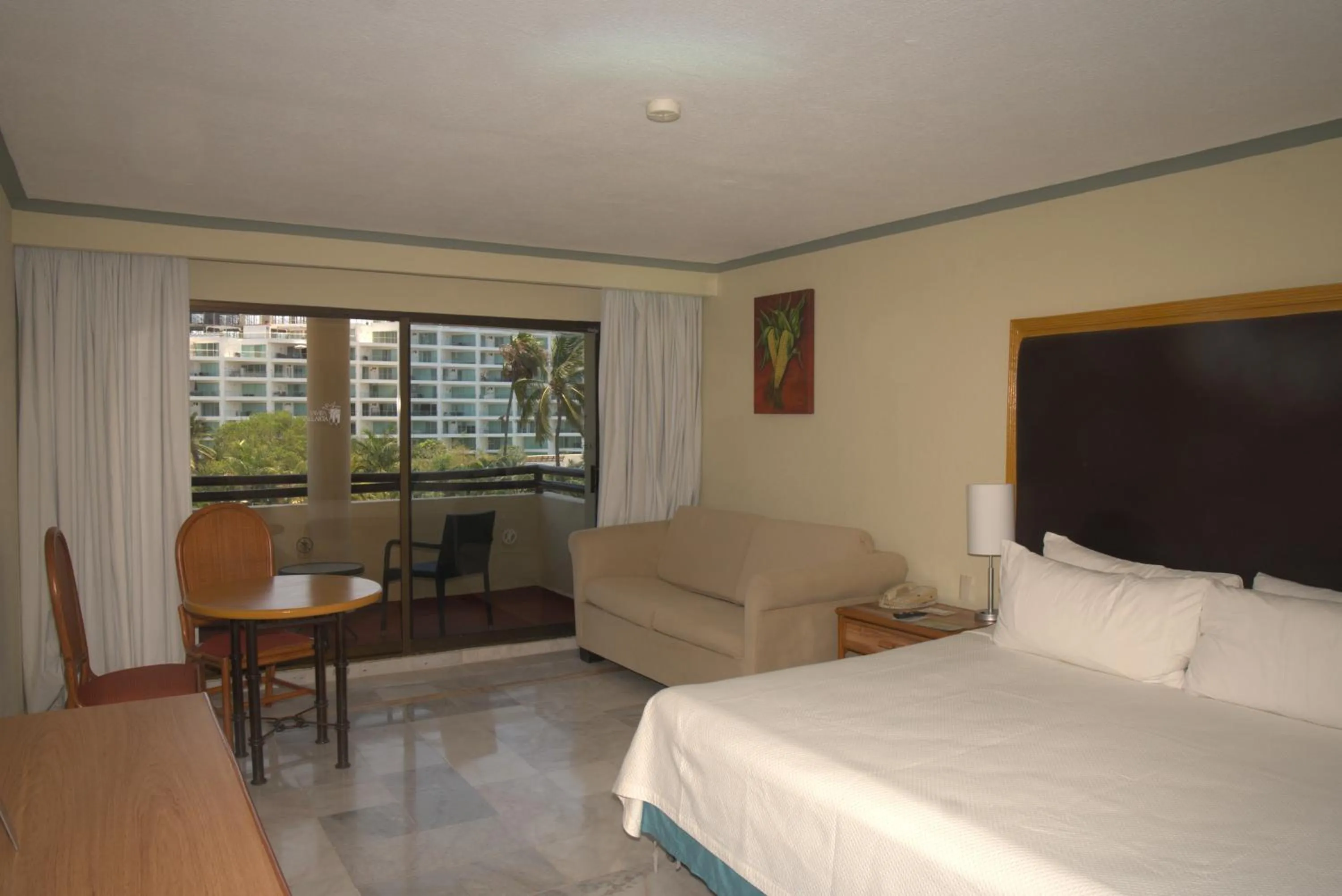 Balcony/Terrace, Bed in Samba Vallarta All Inclusive