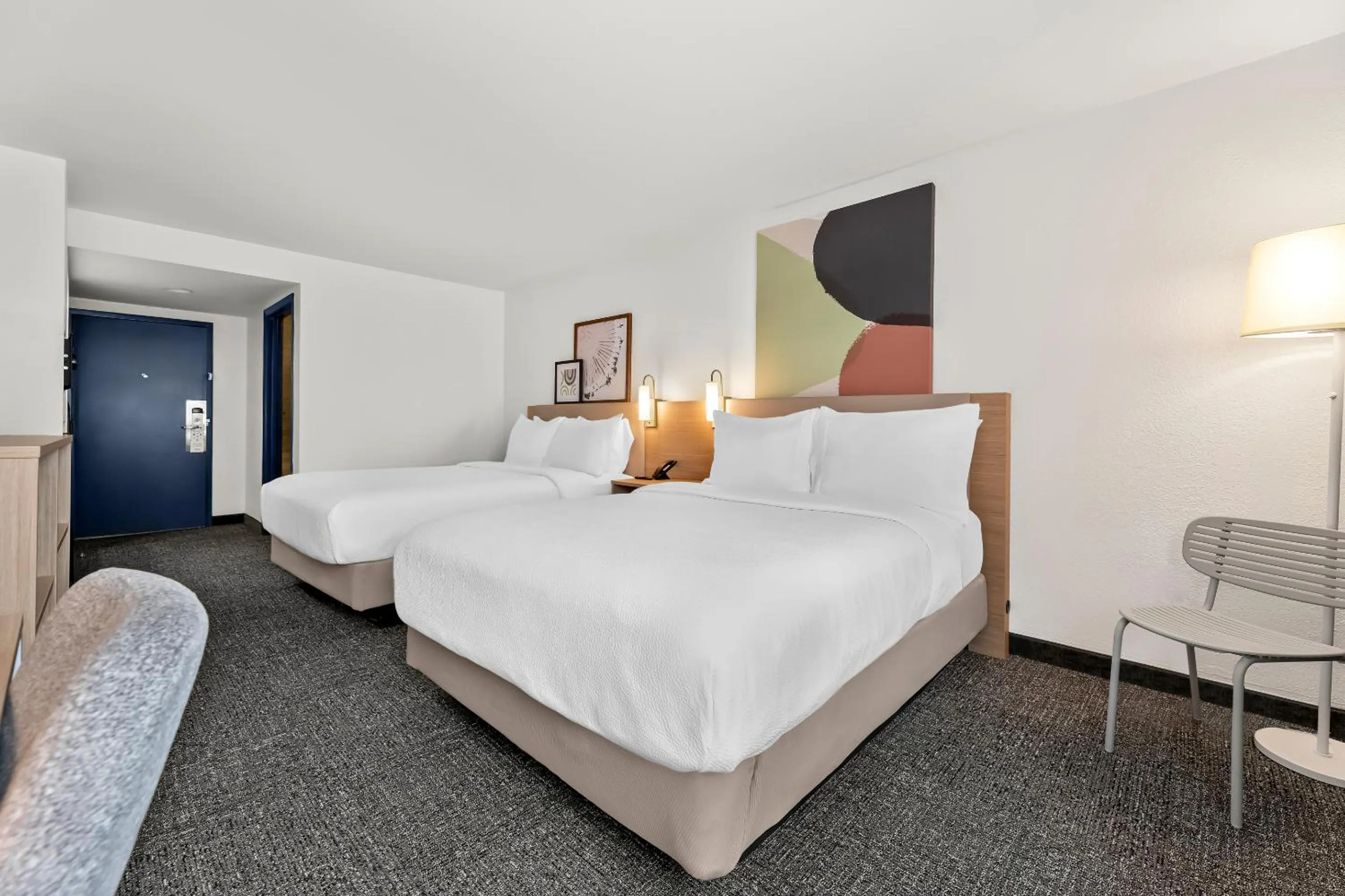 Bed in Spark By Hilton Biloxi Ocean Springs