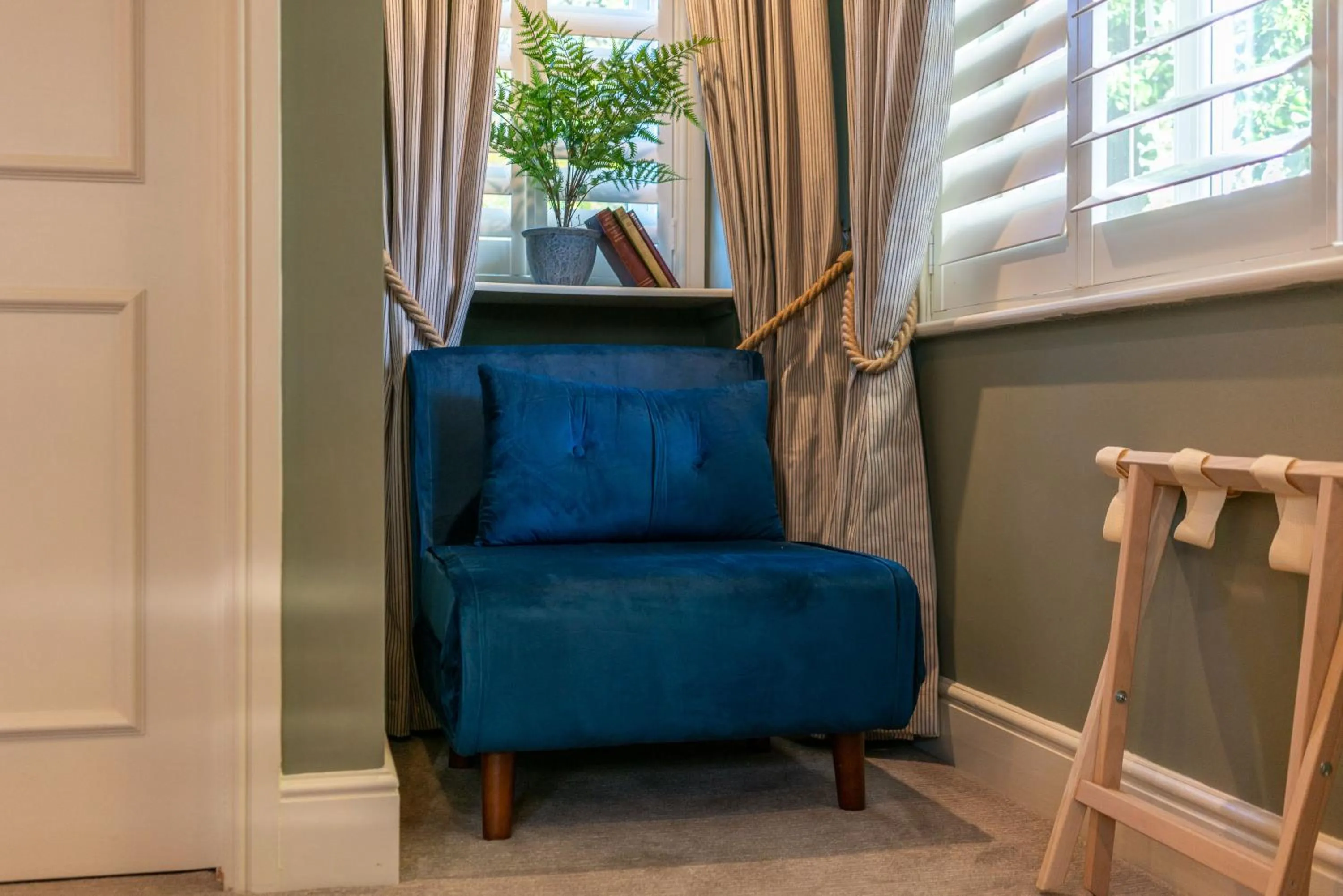 Seating area in The Northey Arms