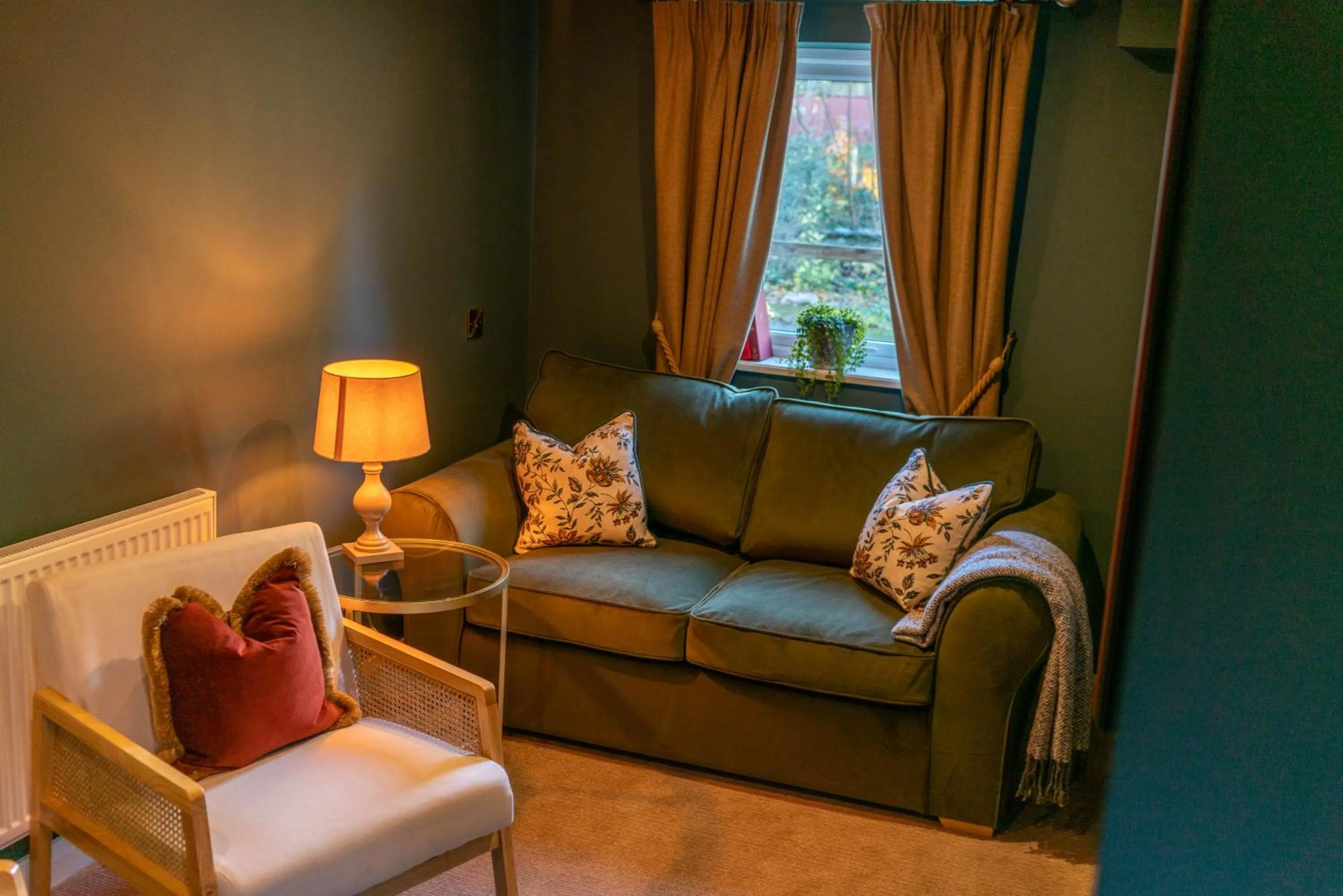 Seating area in The Northey Arms