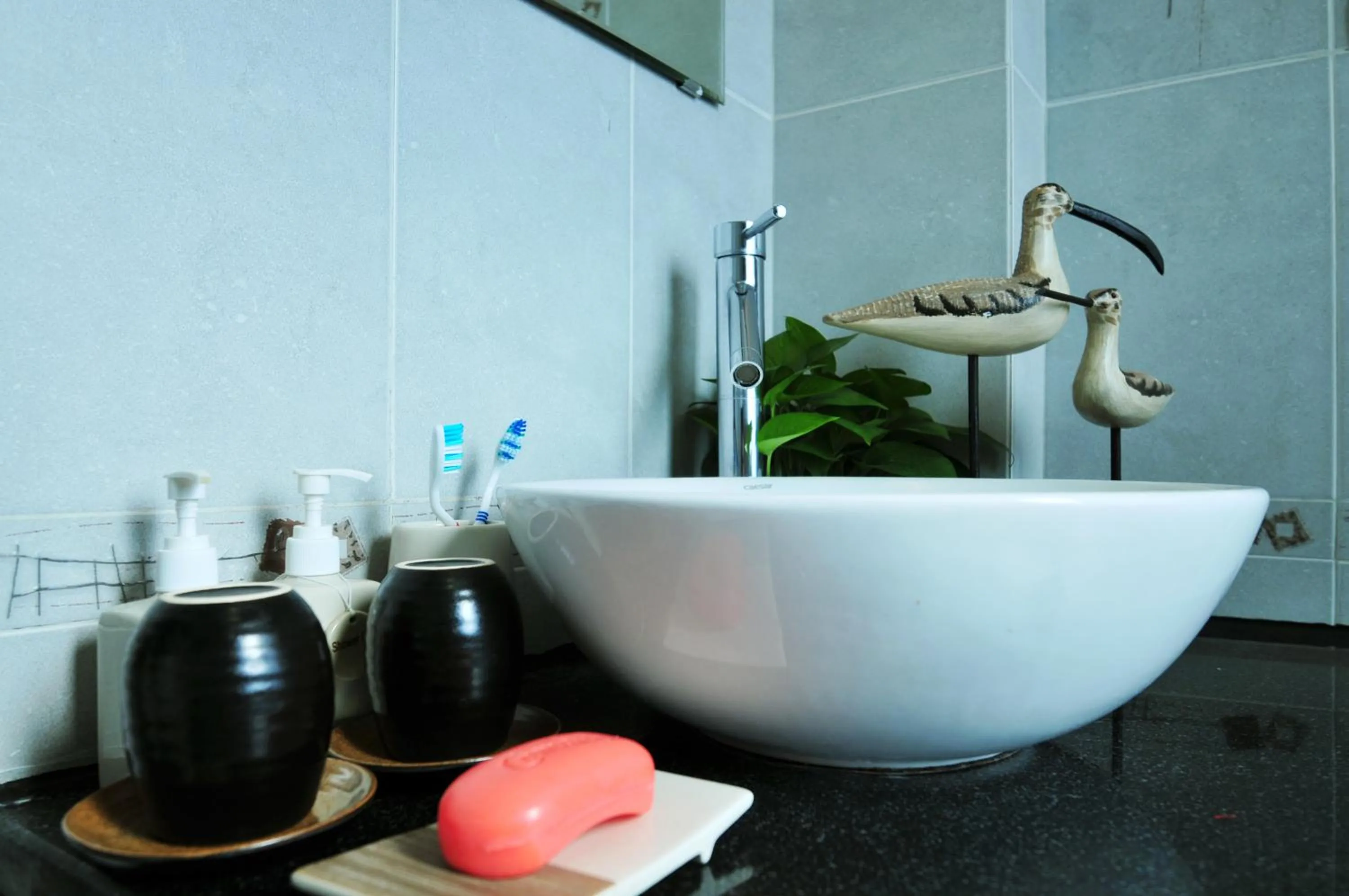 Bathroom in Chez Tram Homestay