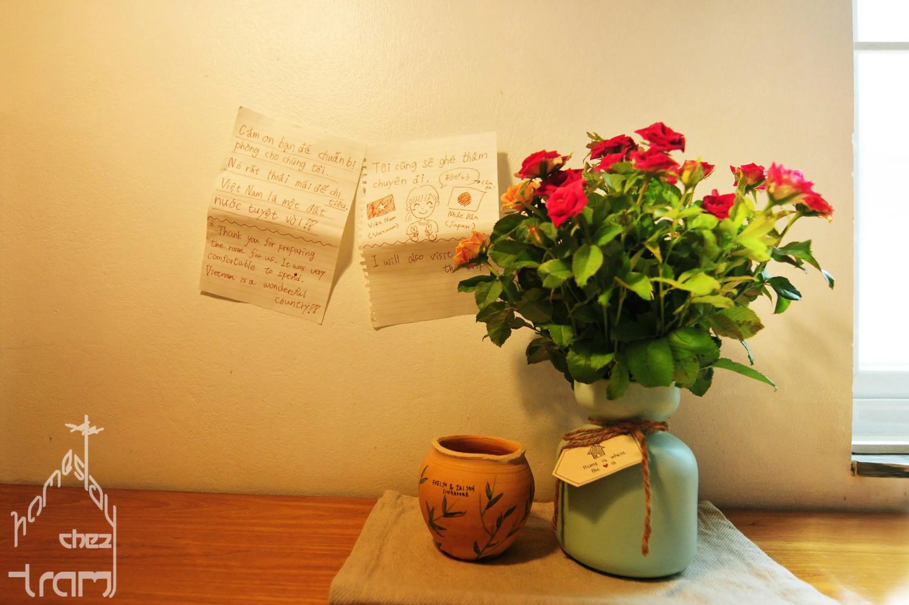 group of guests in Chez Tram Homestay