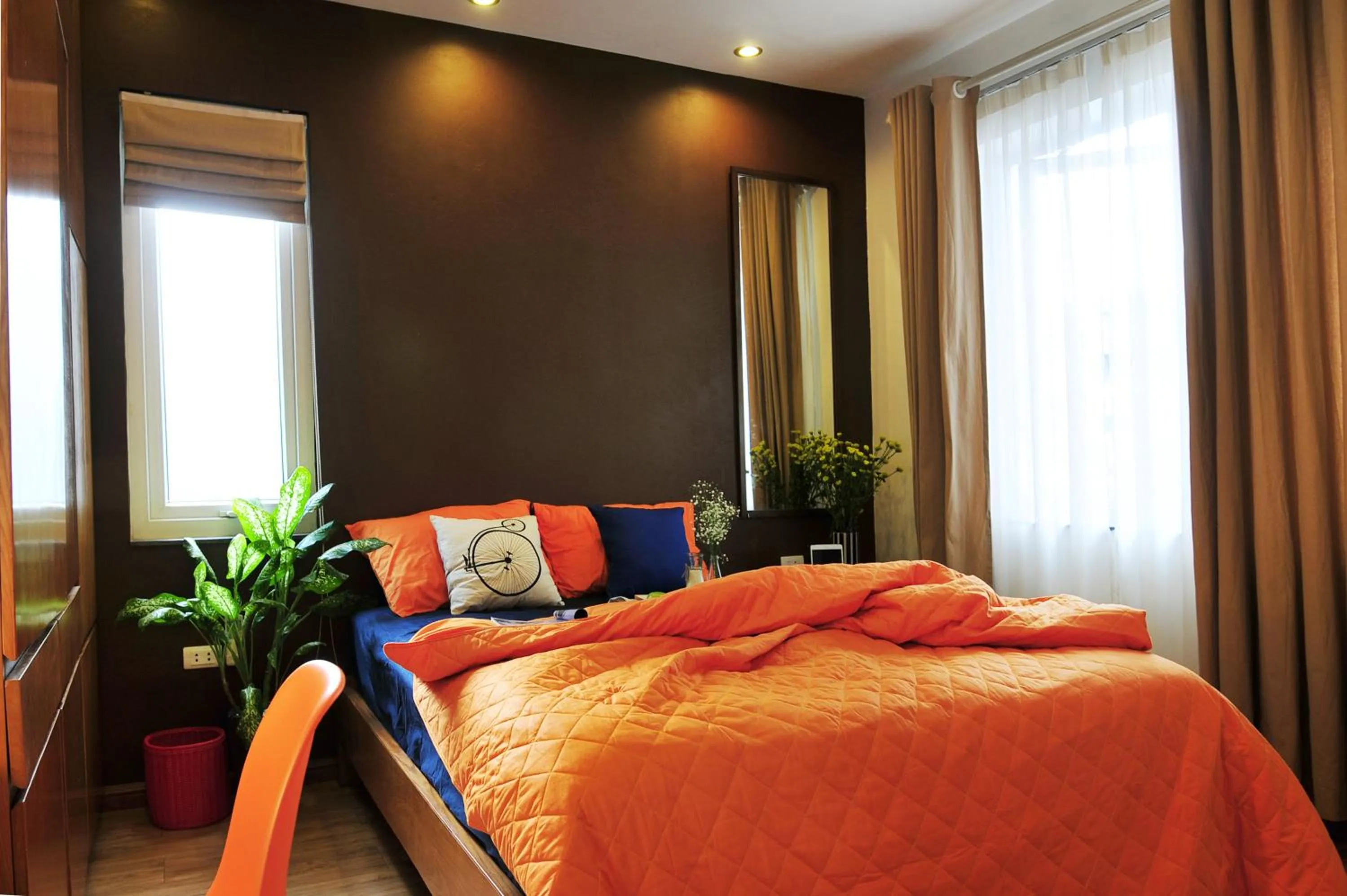 Bedroom, Bed in Chez Tram Homestay