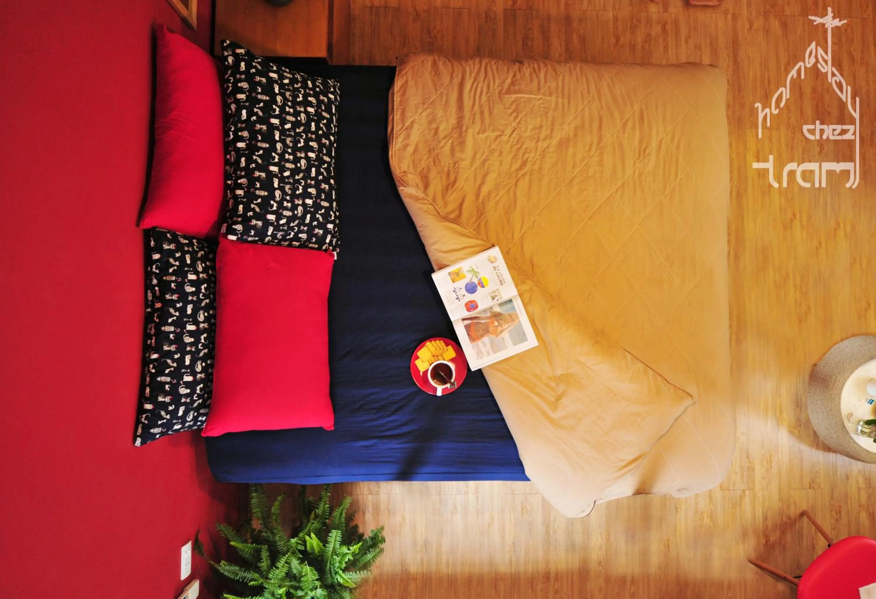 Photo of the whole room, Bed in Chez Tram Homestay