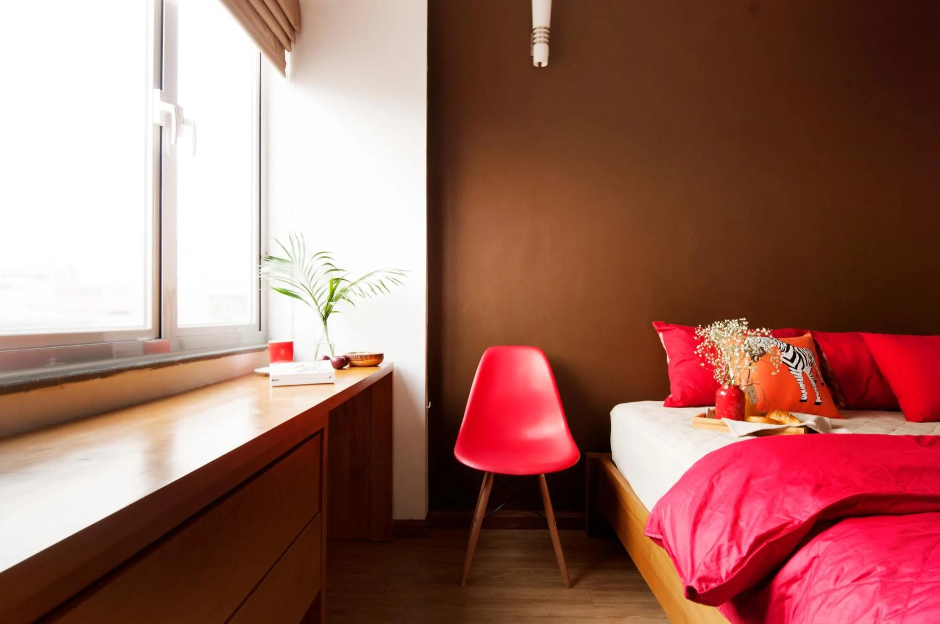 Photo of the whole room, Bed in Chez Tram Homestay