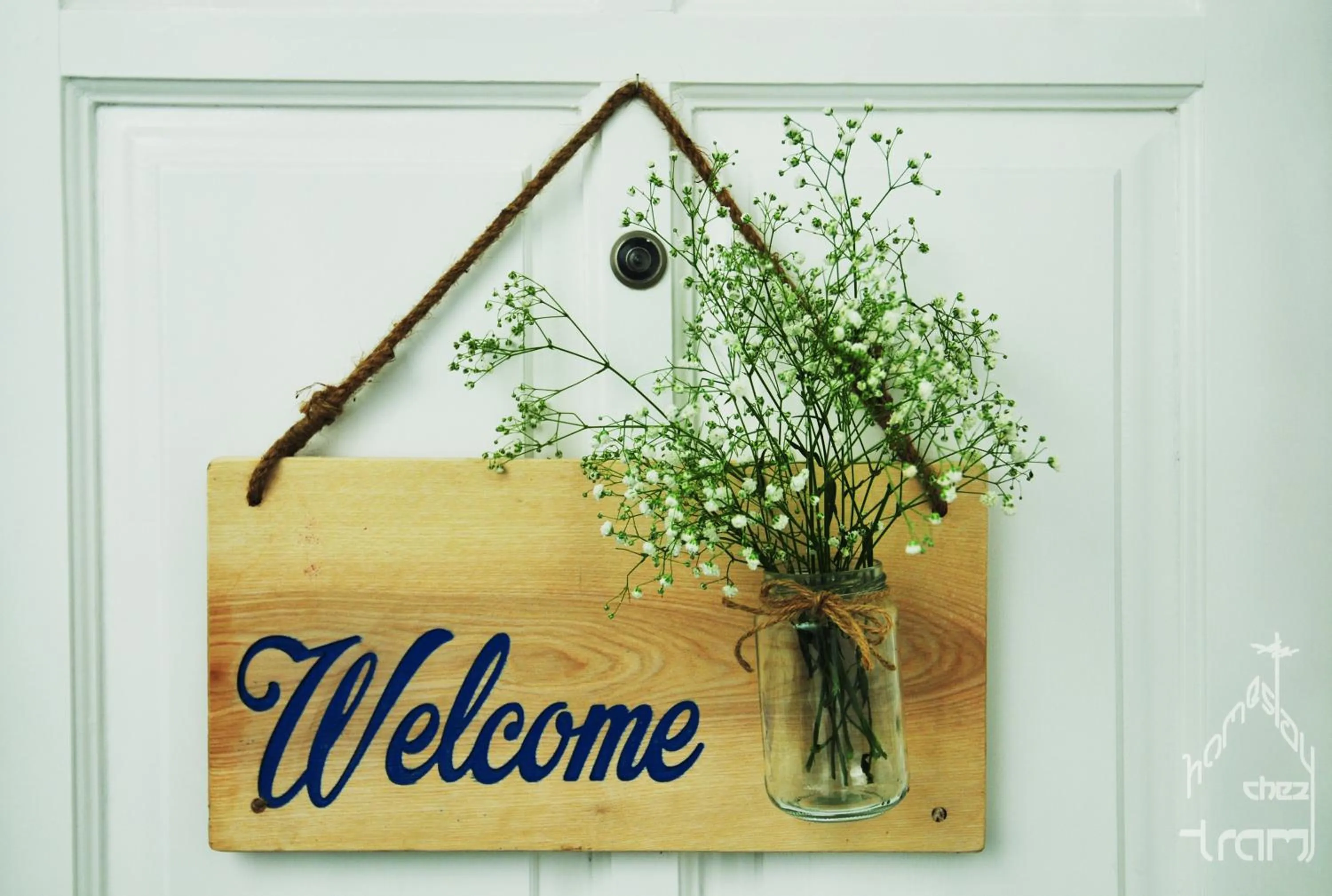 Decorative detail in Chez Tram Homestay