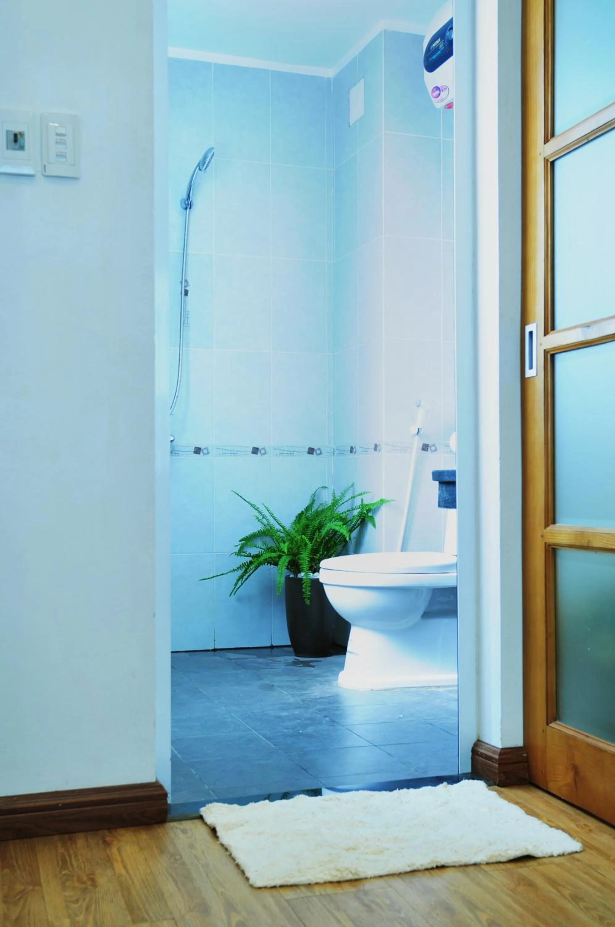 Bathroom in Chez Tram Homestay