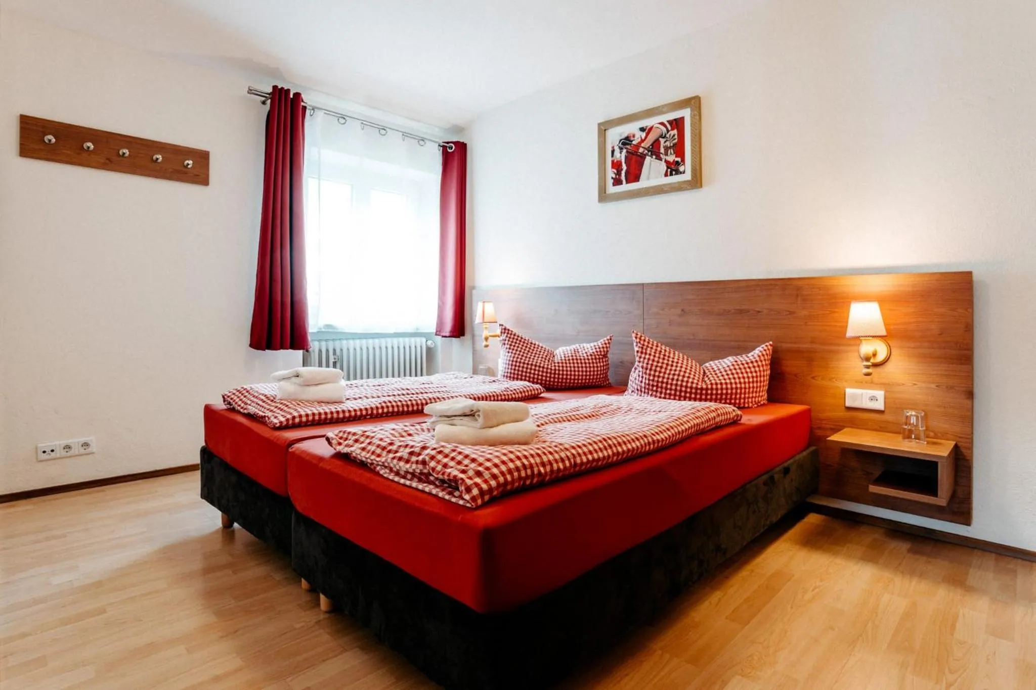 Photo of the whole room, Bed in Braugasthof Trompete