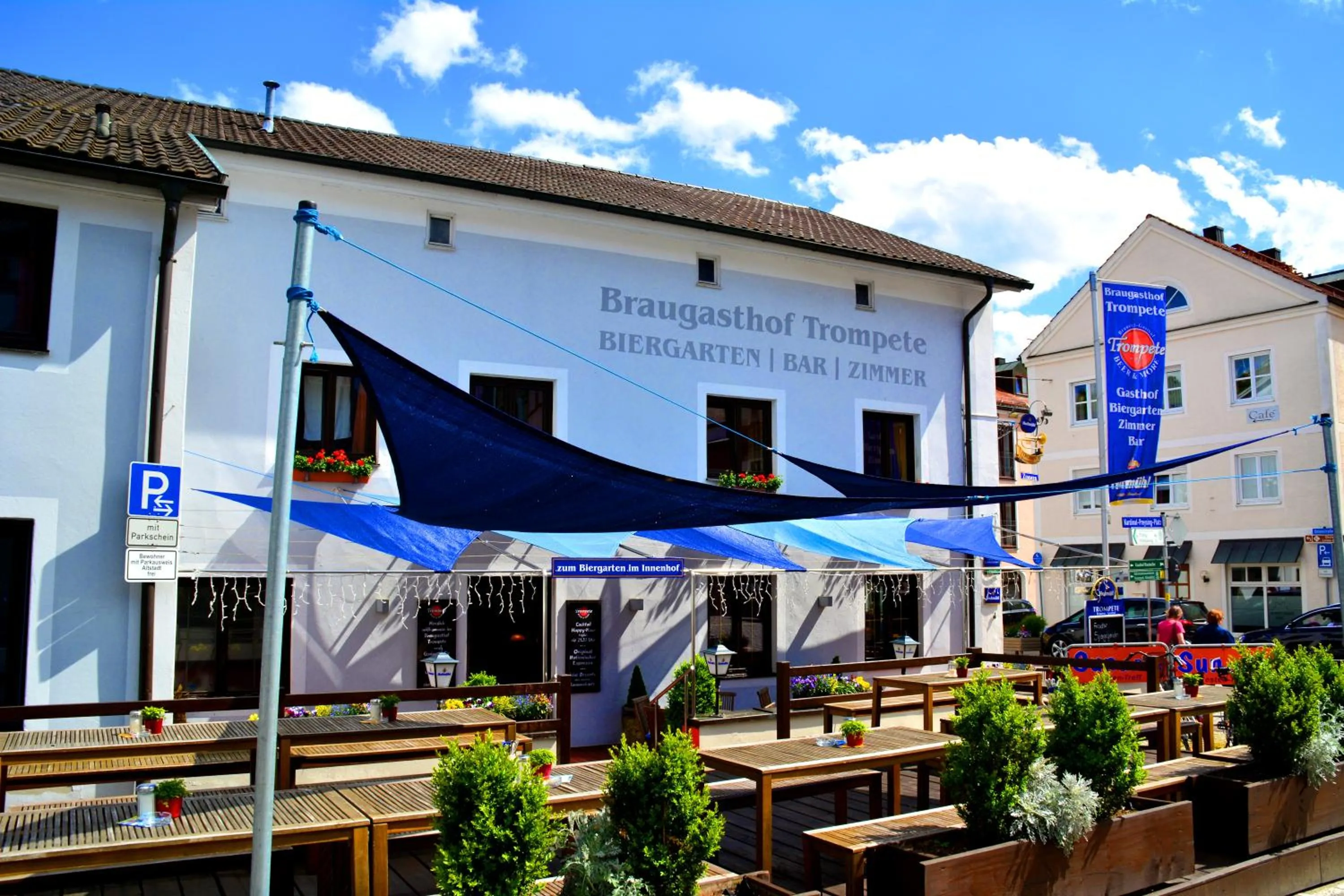 Property building in Braugasthof Trompete