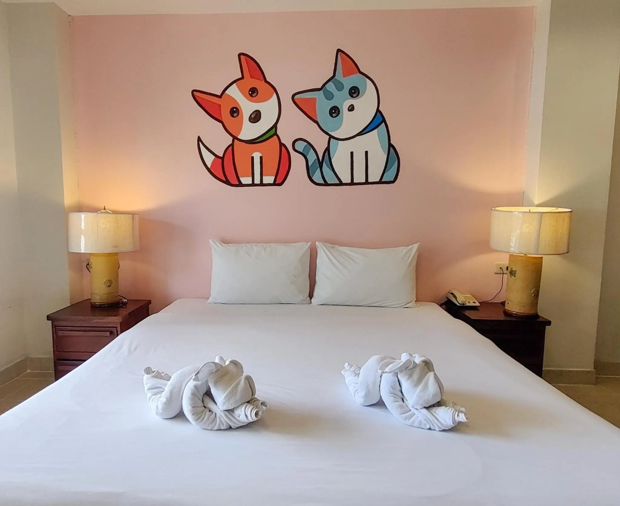 Bed in Bella Villa Pattaya 3rd Road