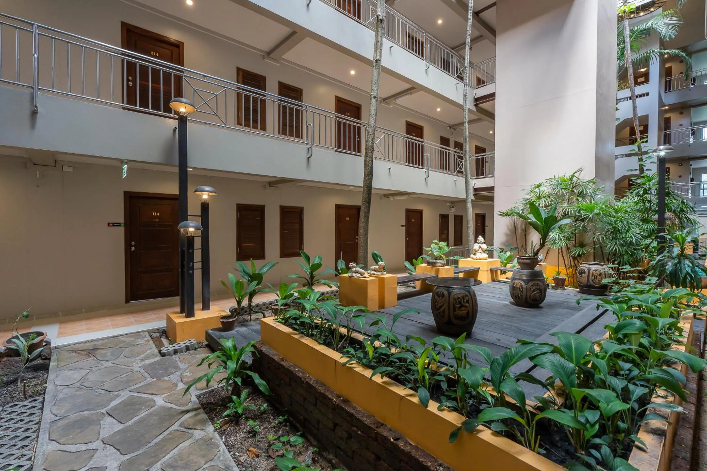 Garden in Bella Villa Pattaya 3rd Road