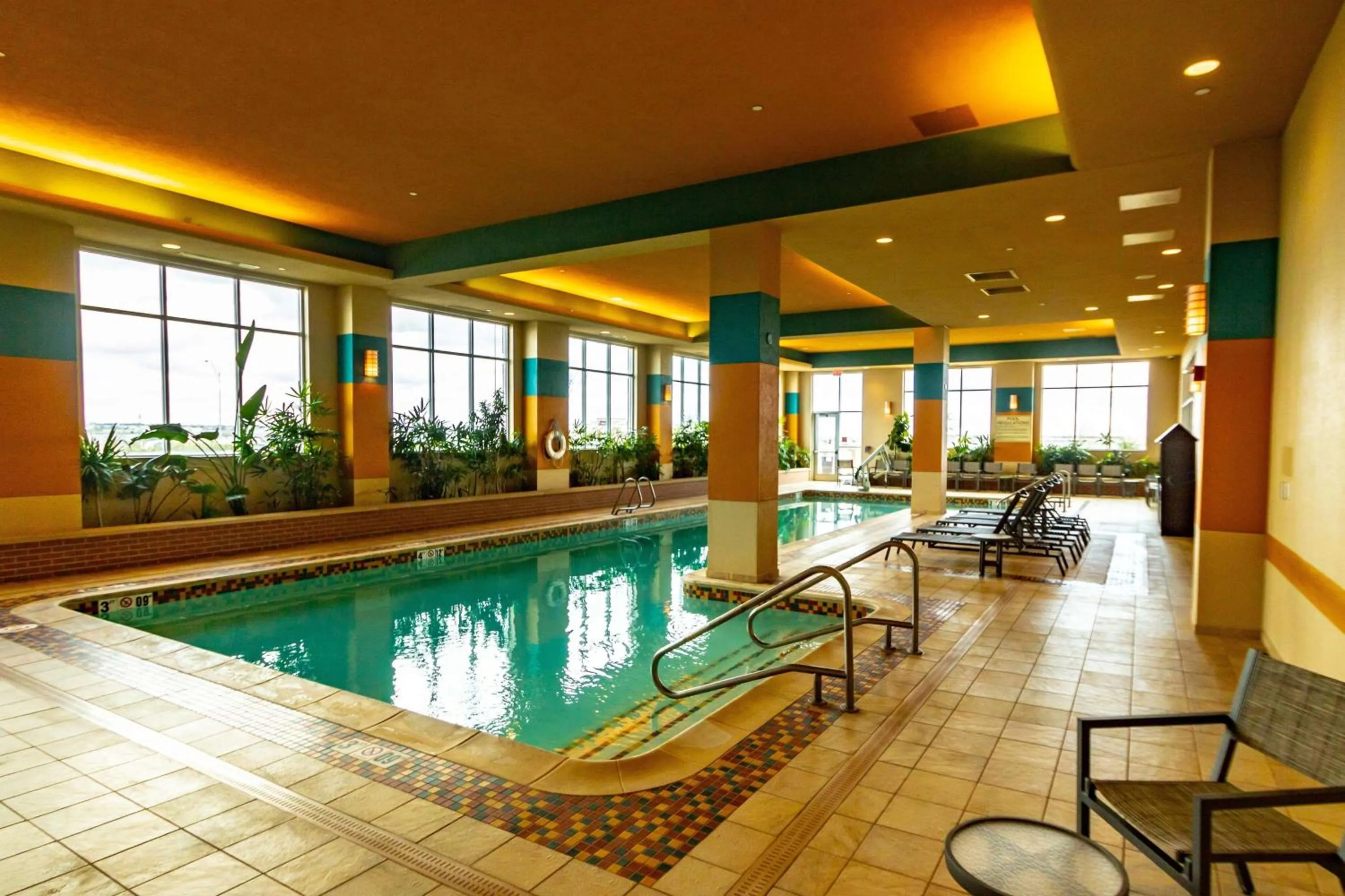 Pool view in Embassy Suites Omaha- La Vista/ Hotel & Conference Center
