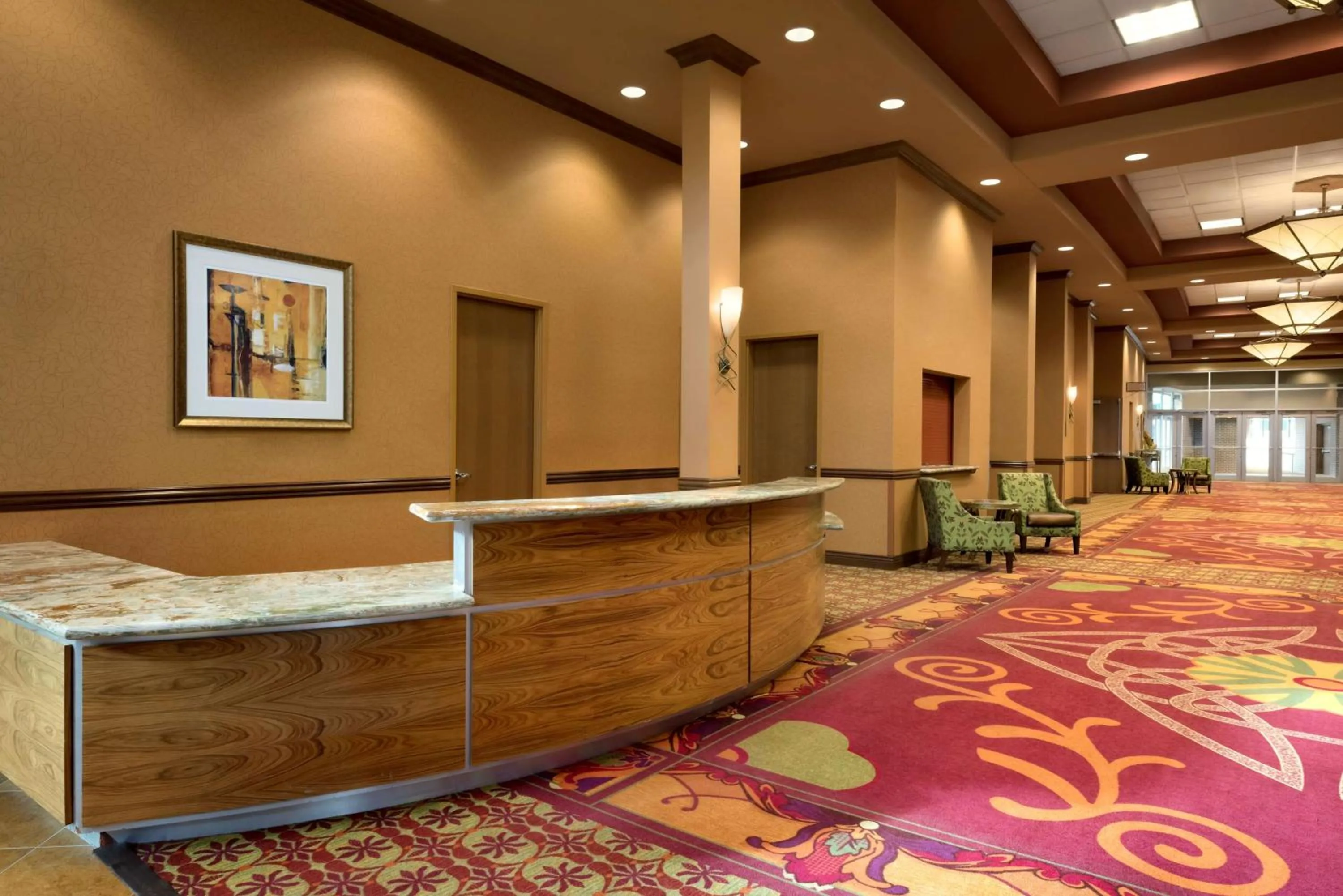 Lobby or reception in Embassy Suites Omaha- La Vista/ Hotel & Conference Center