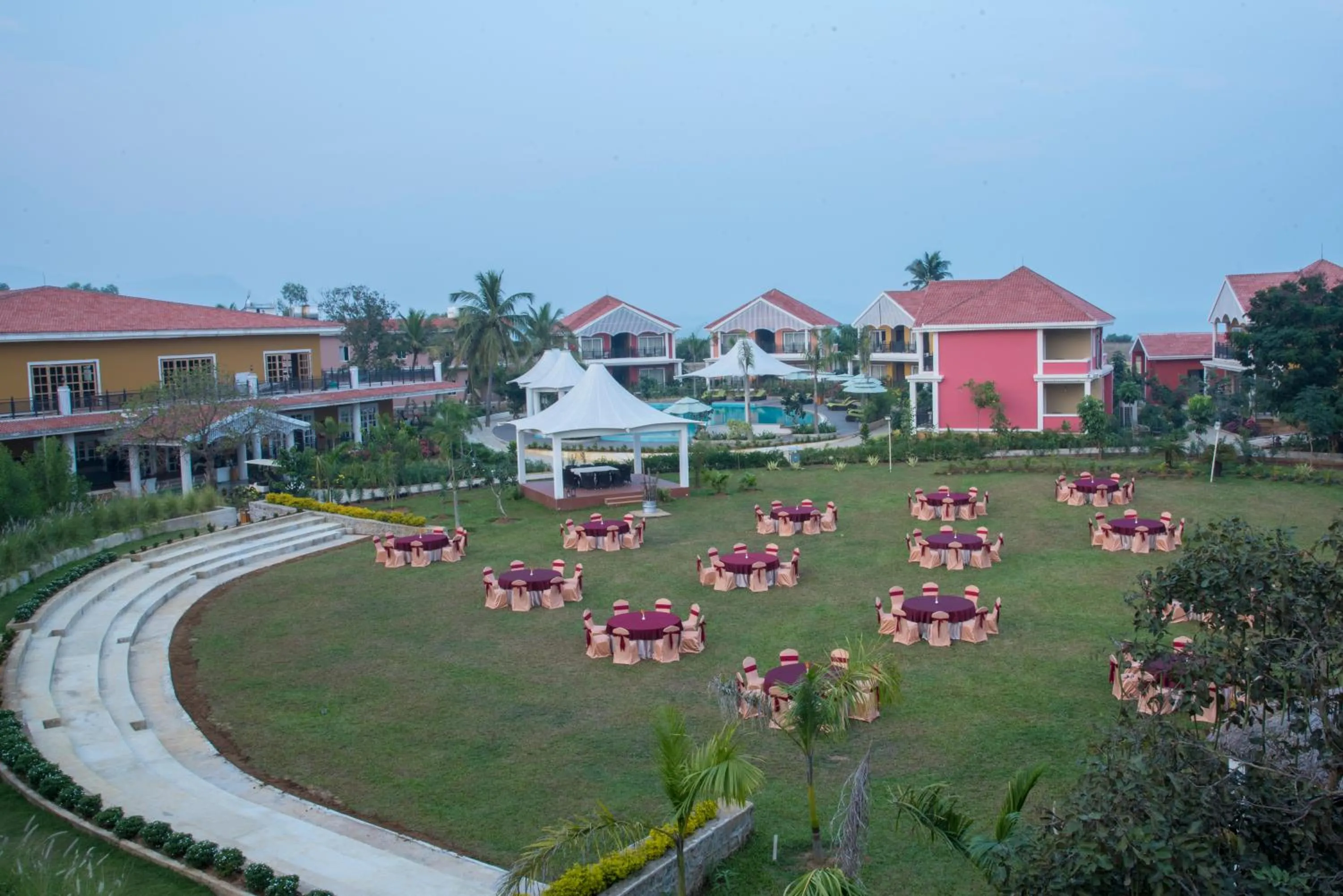 Property building in Swosti Chilika Resort