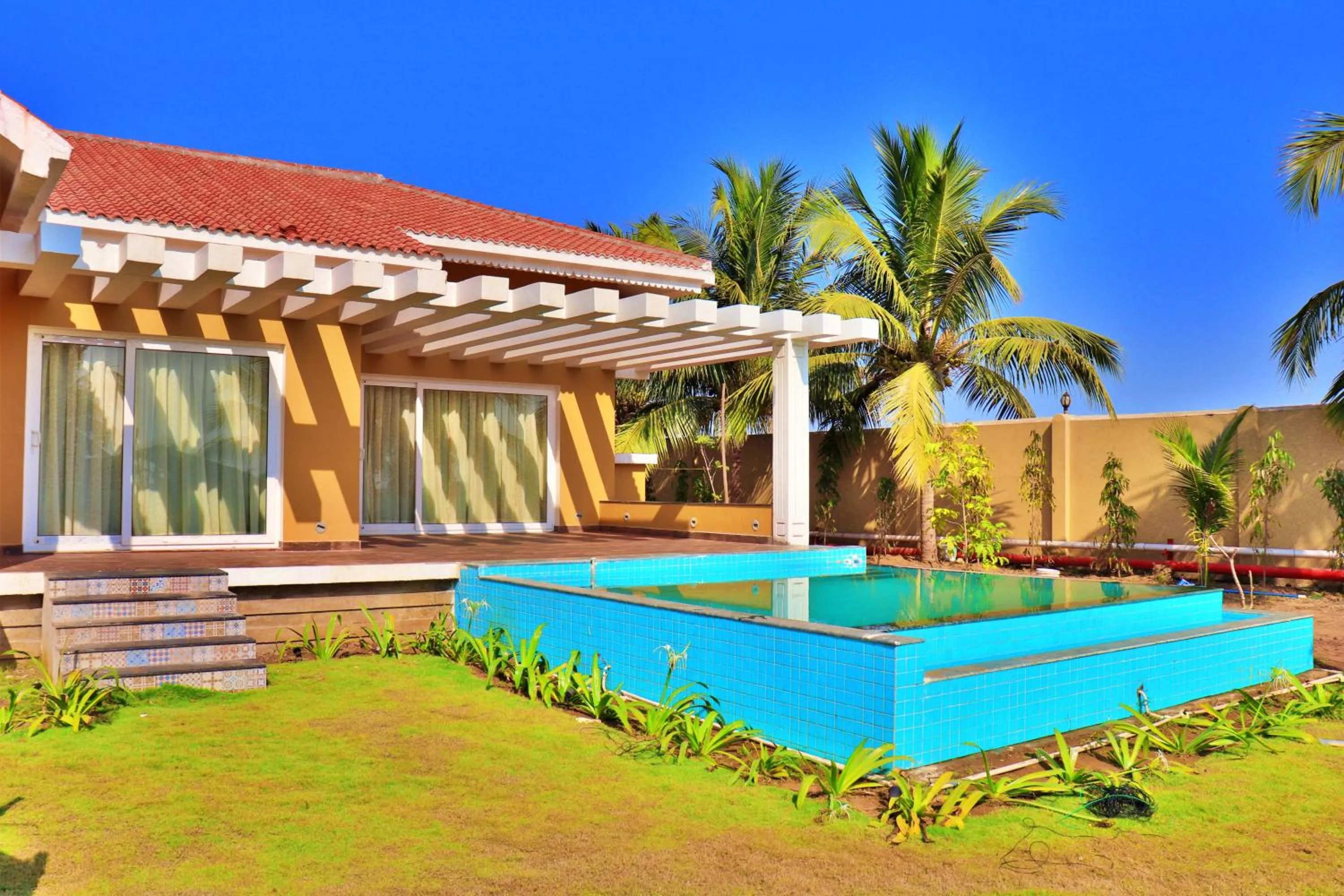 Patio in Swosti Chilika Resort
