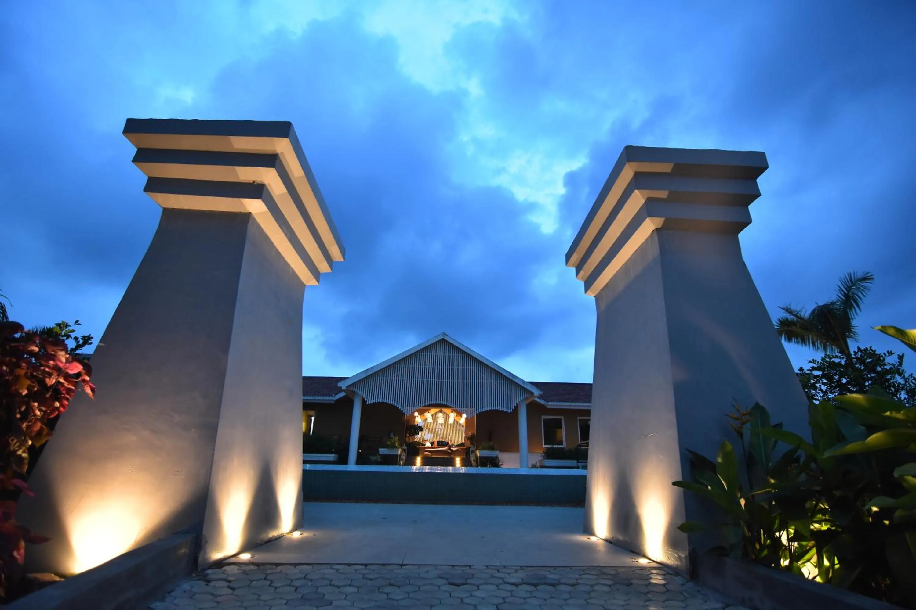 Property building in Swosti Chilika Resort