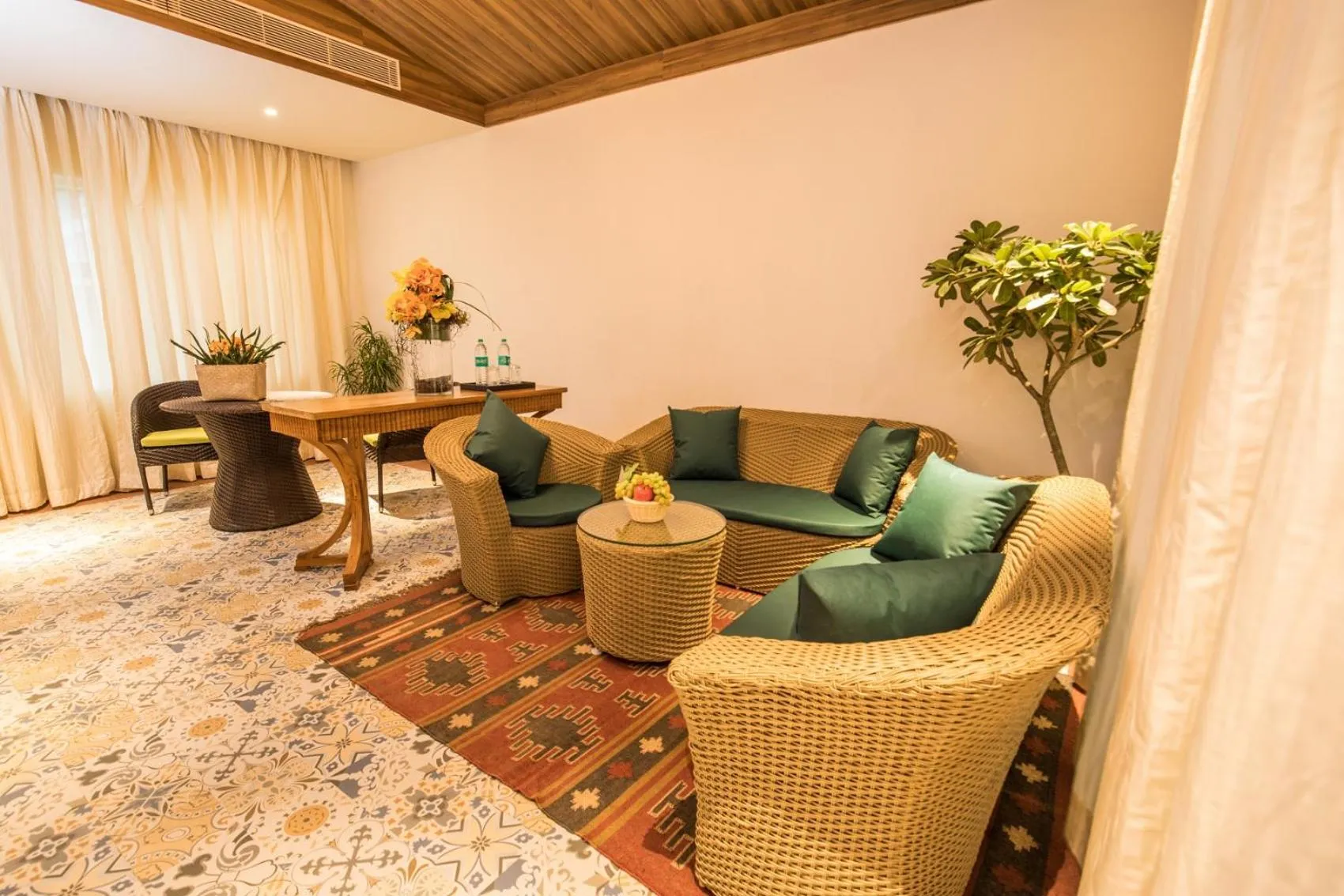 Living room in Swosti Chilika Resort