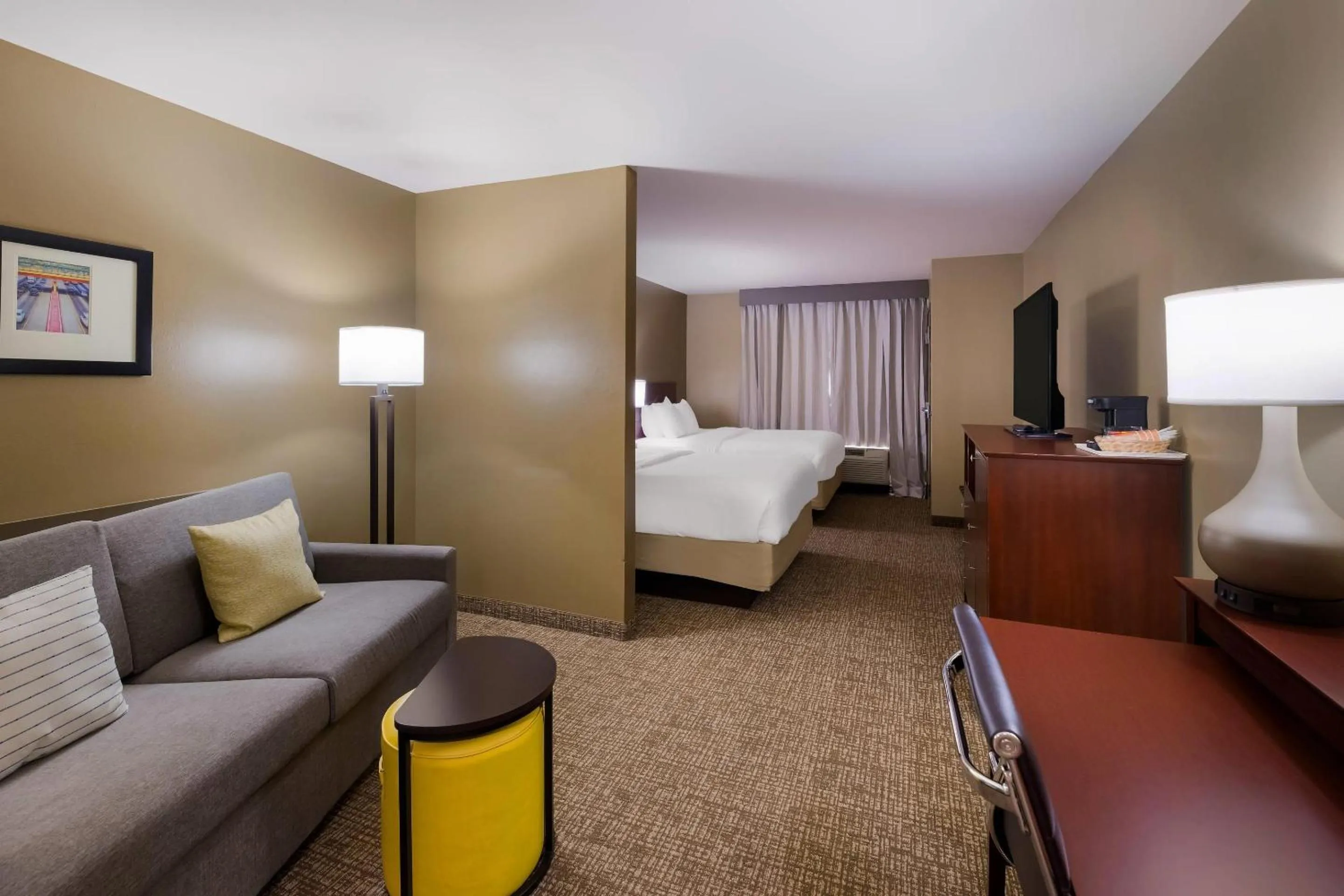 Bedroom, Bed in Comfort Suites El Paso West