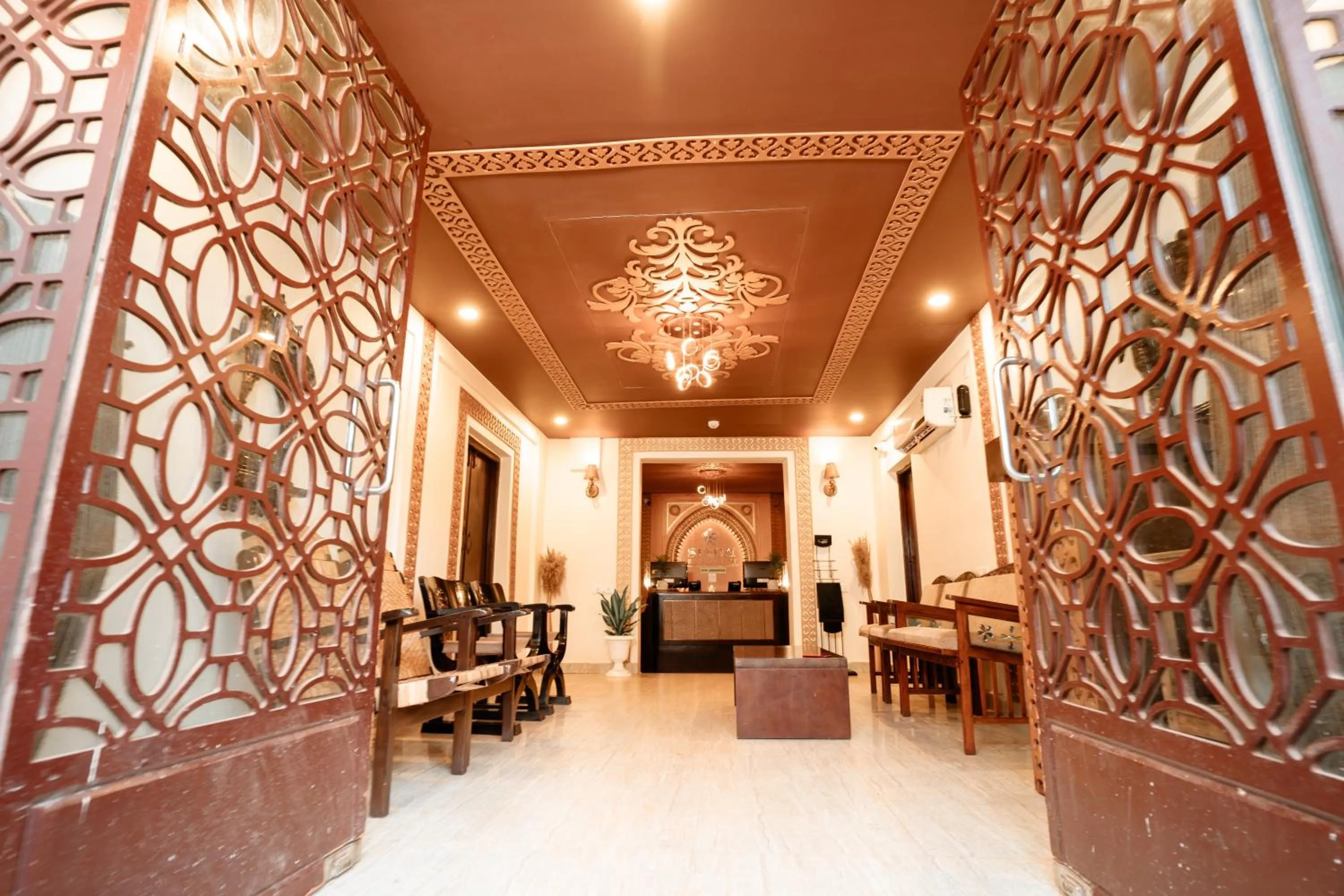 Lobby or reception in Sinon Baga Retreat