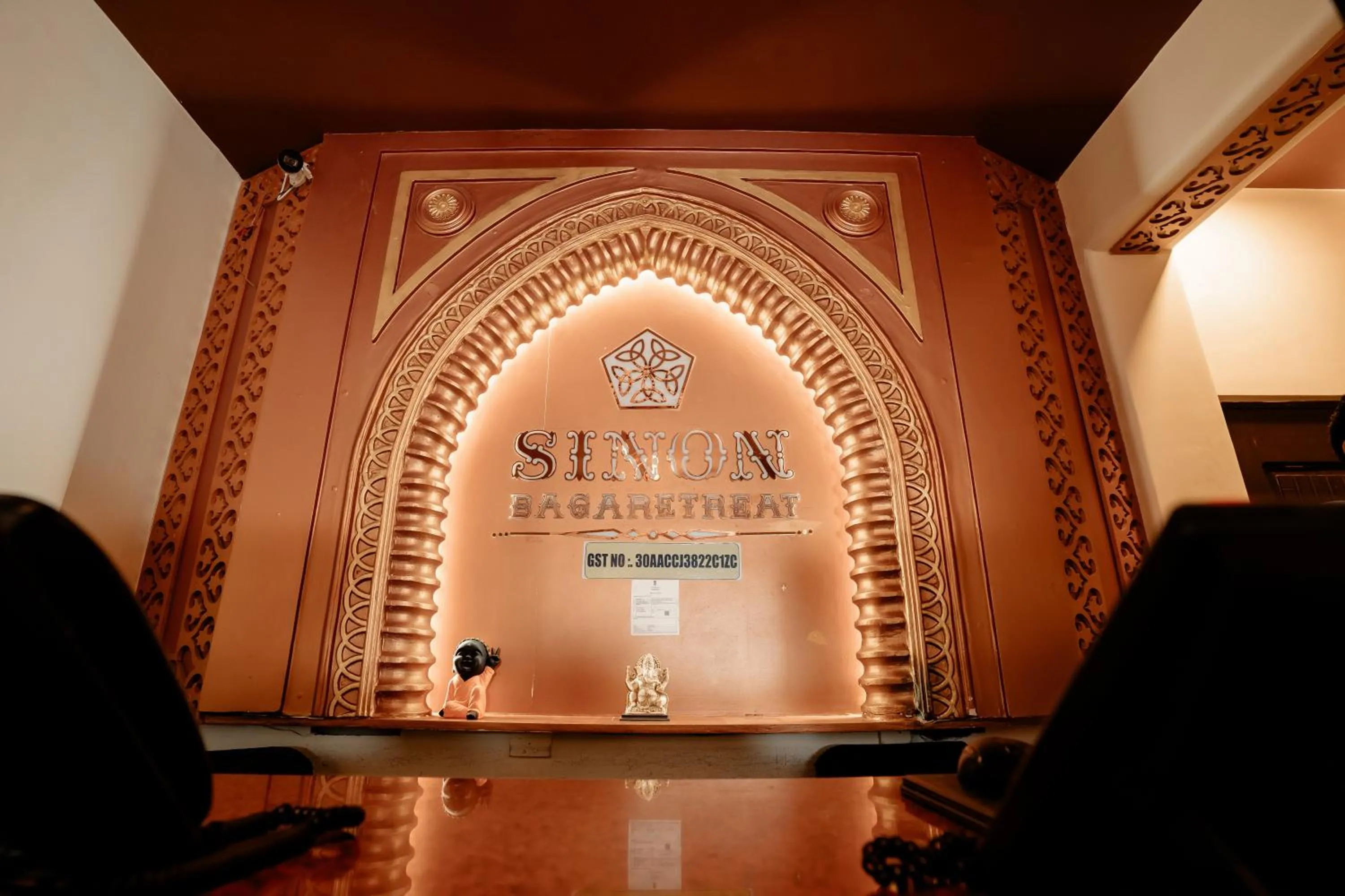 Lobby or reception in Sinon Baga Retreat