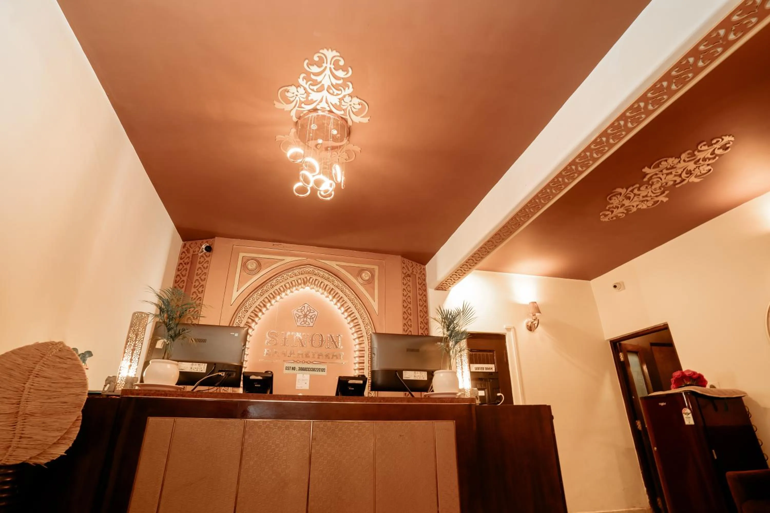 Lobby or reception in Sinon Baga Retreat