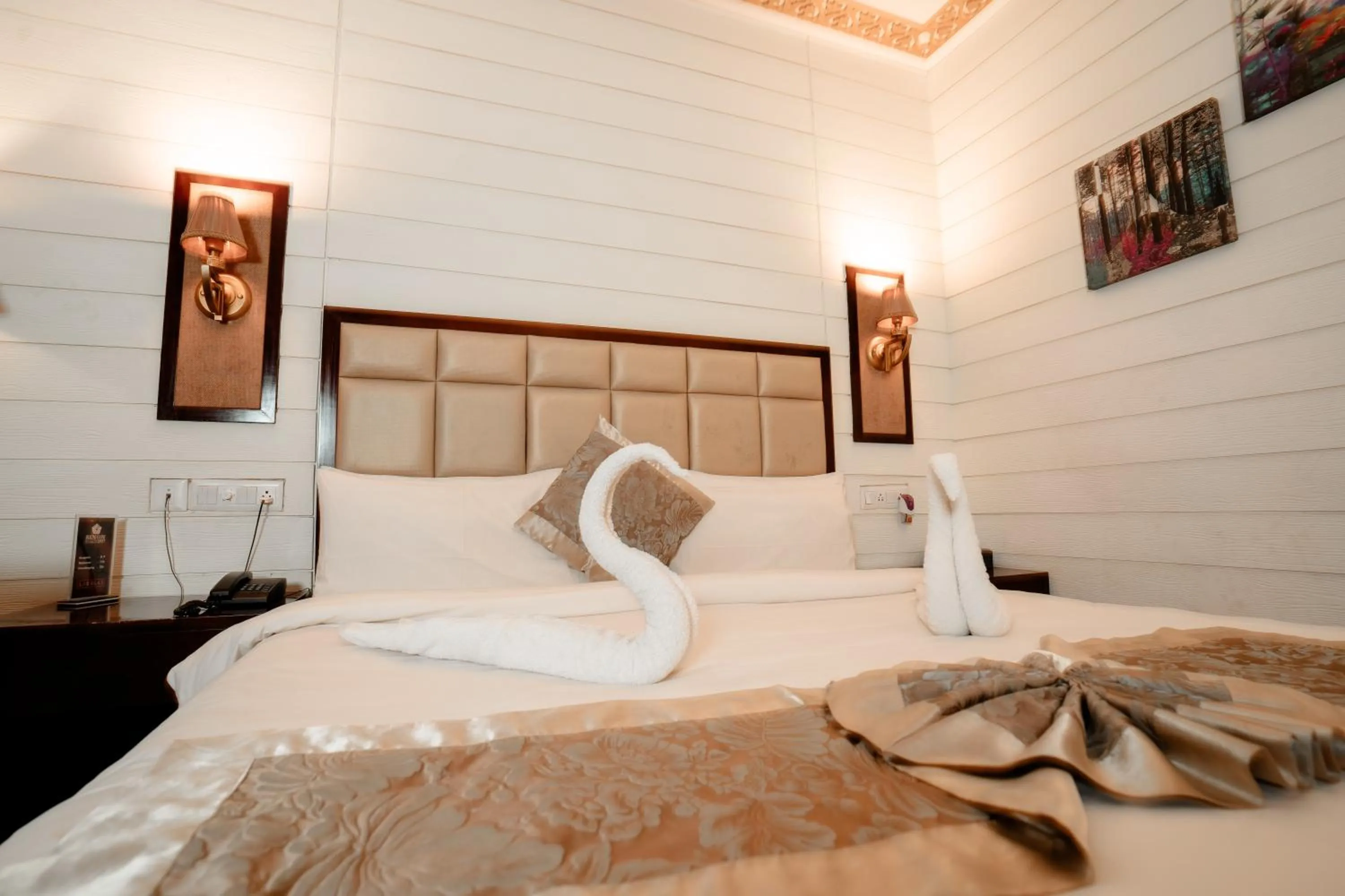 Bed in Sinon Baga Retreat