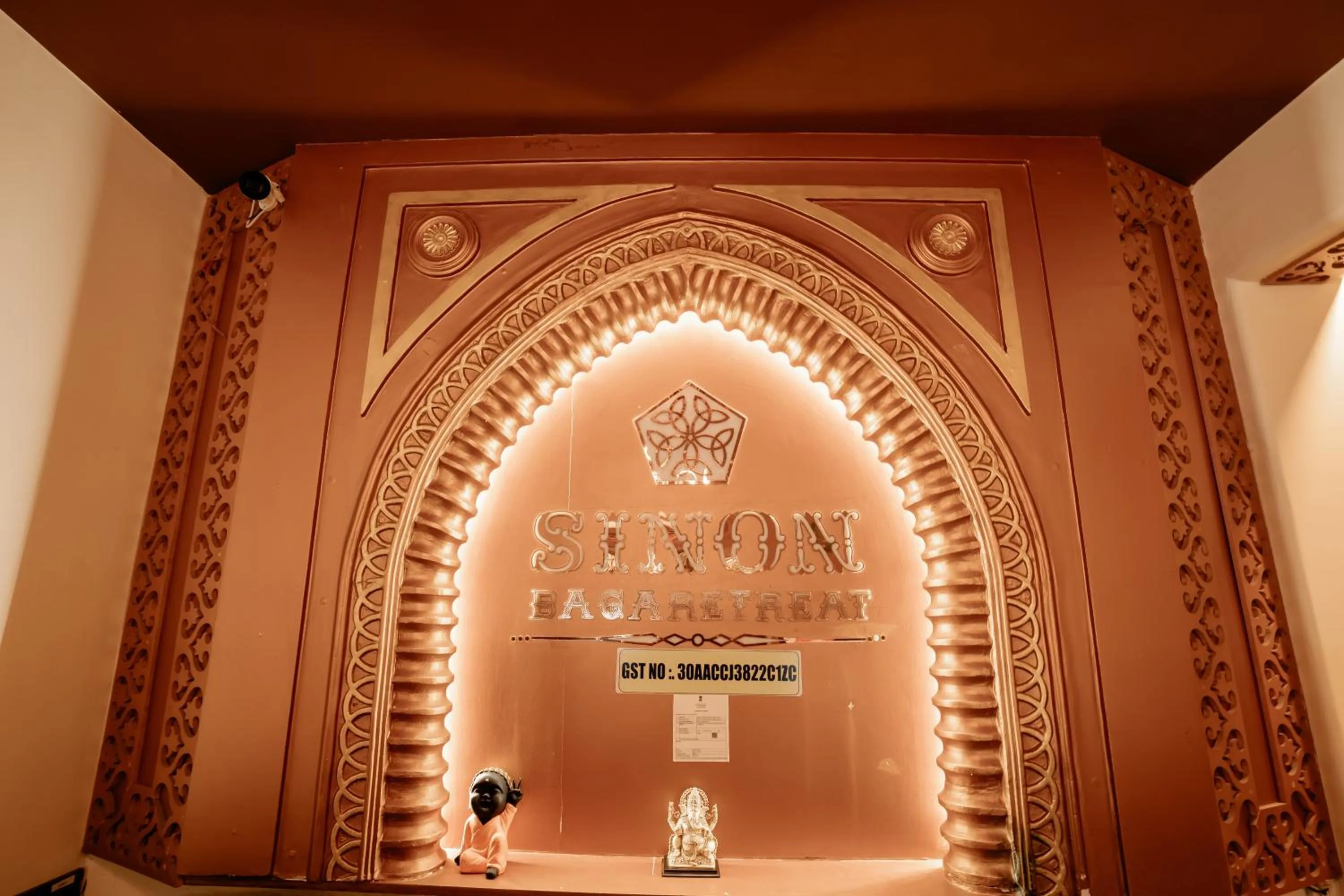 Lobby or reception in Sinon Baga Retreat