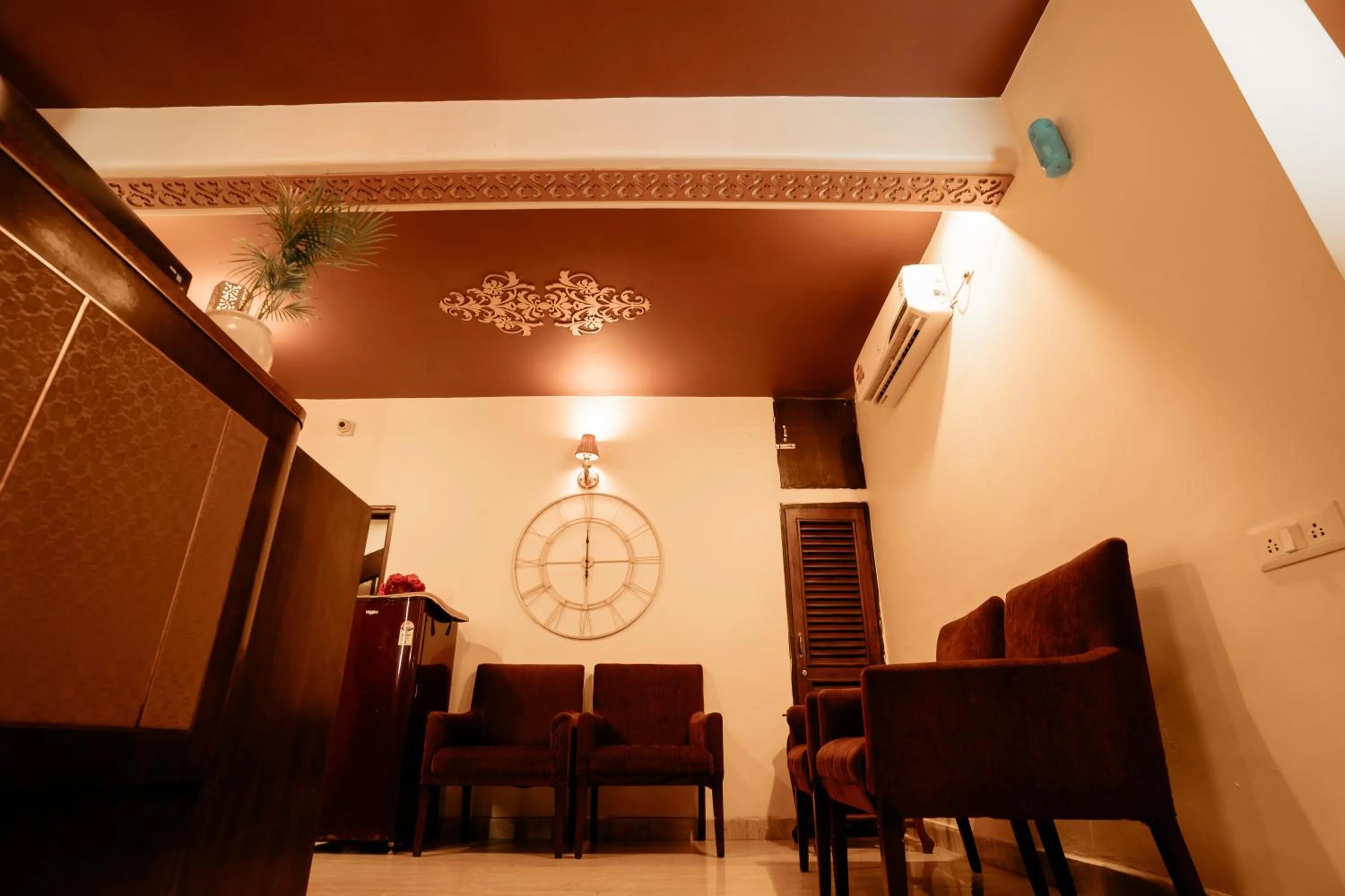 Seating area in Sinon Baga Retreat