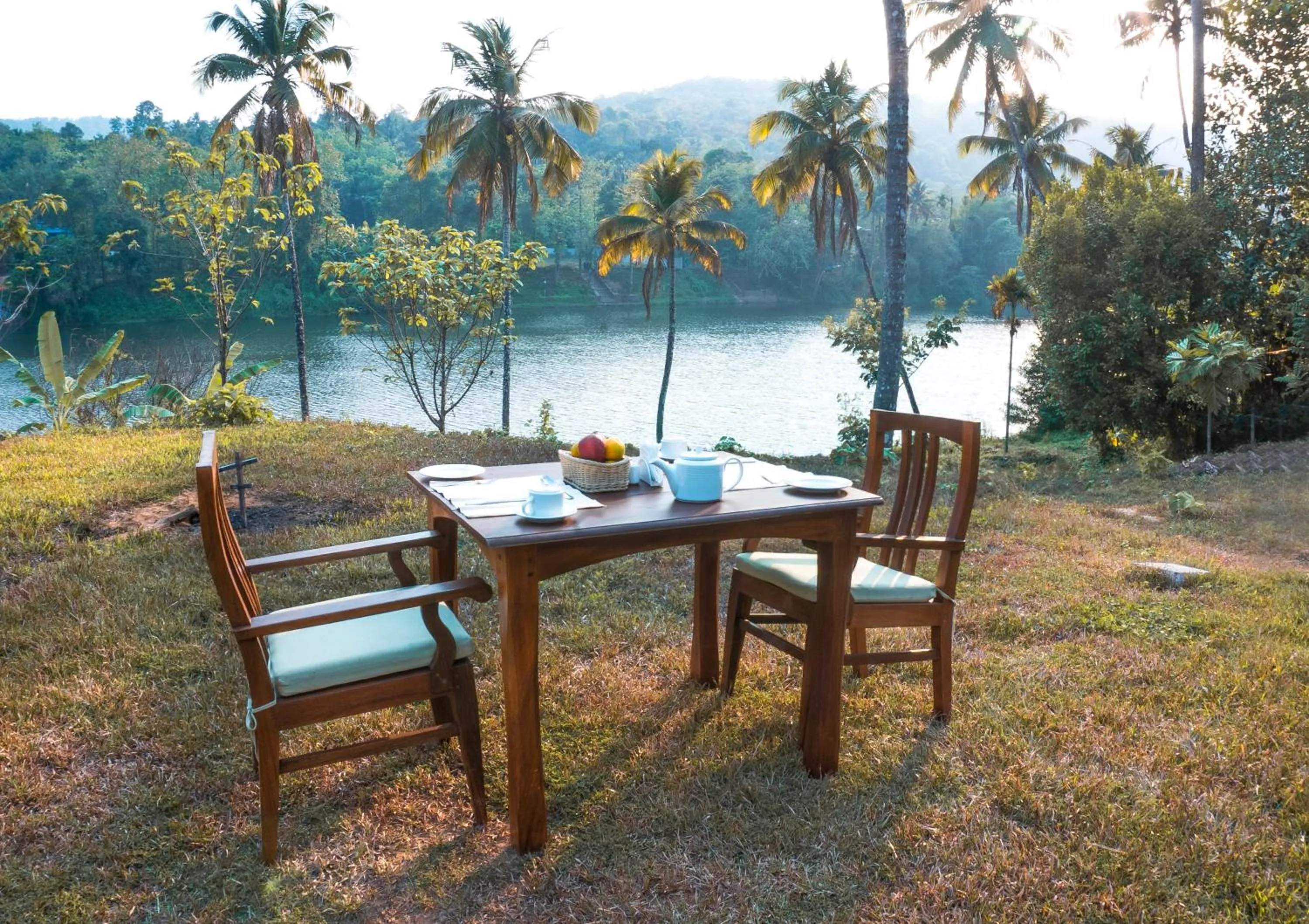 Garden in Windermere River House