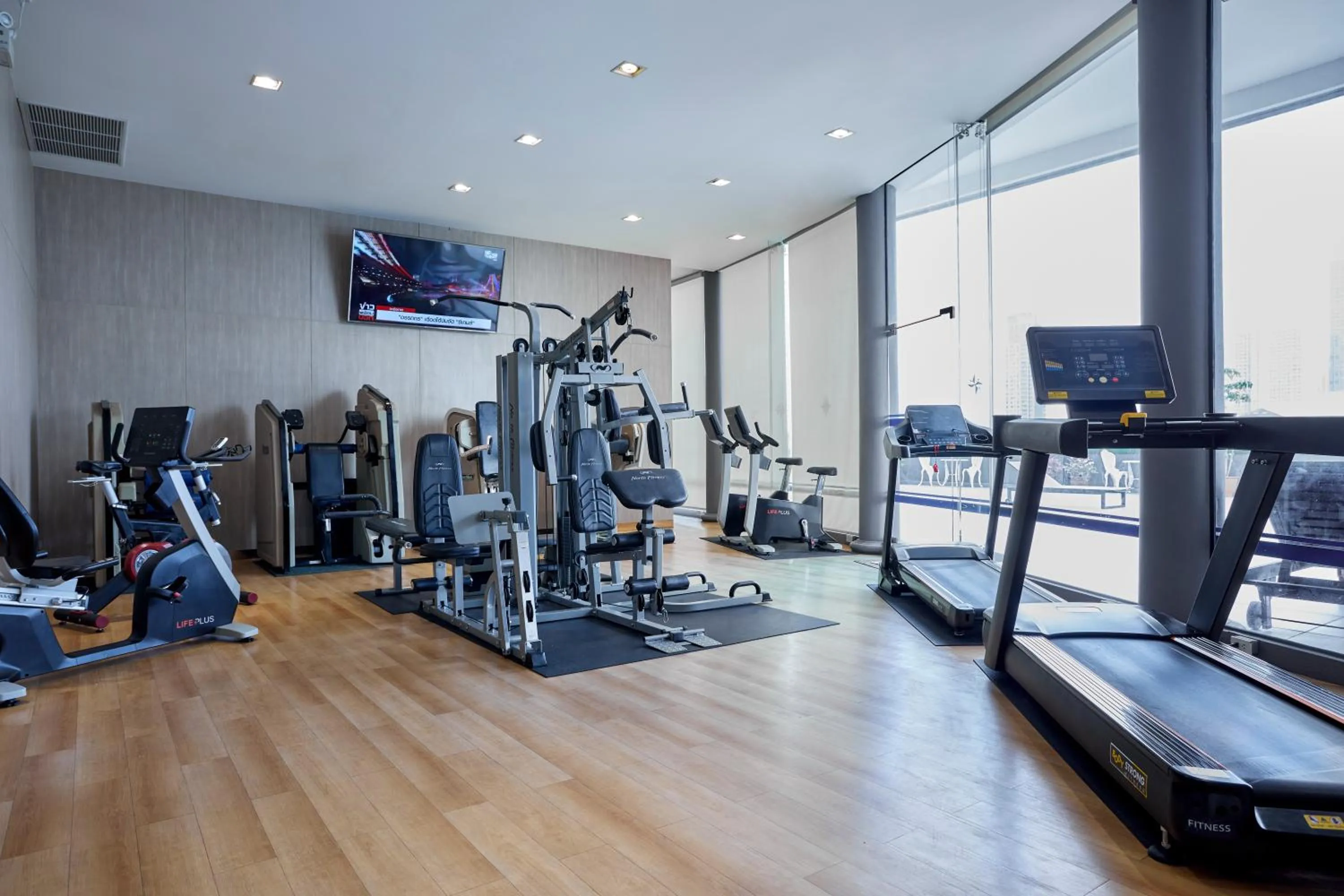 Fitness centre/facilities in The Four Wings Hotel Bangkok