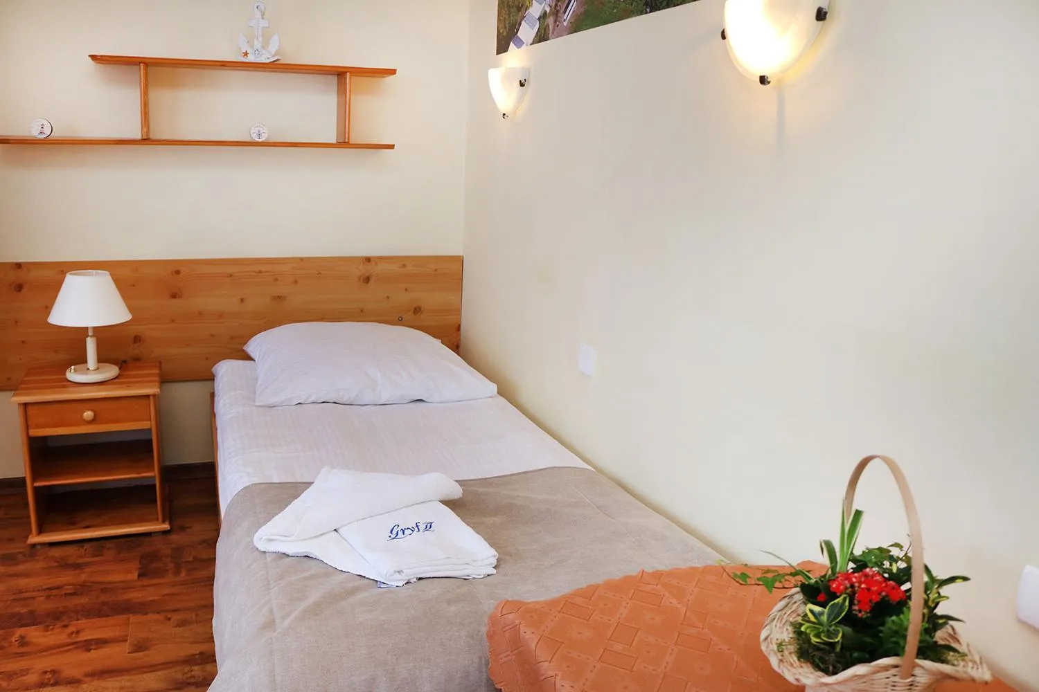 Bed in Ośrodek Wypoczynkowy Gryf II