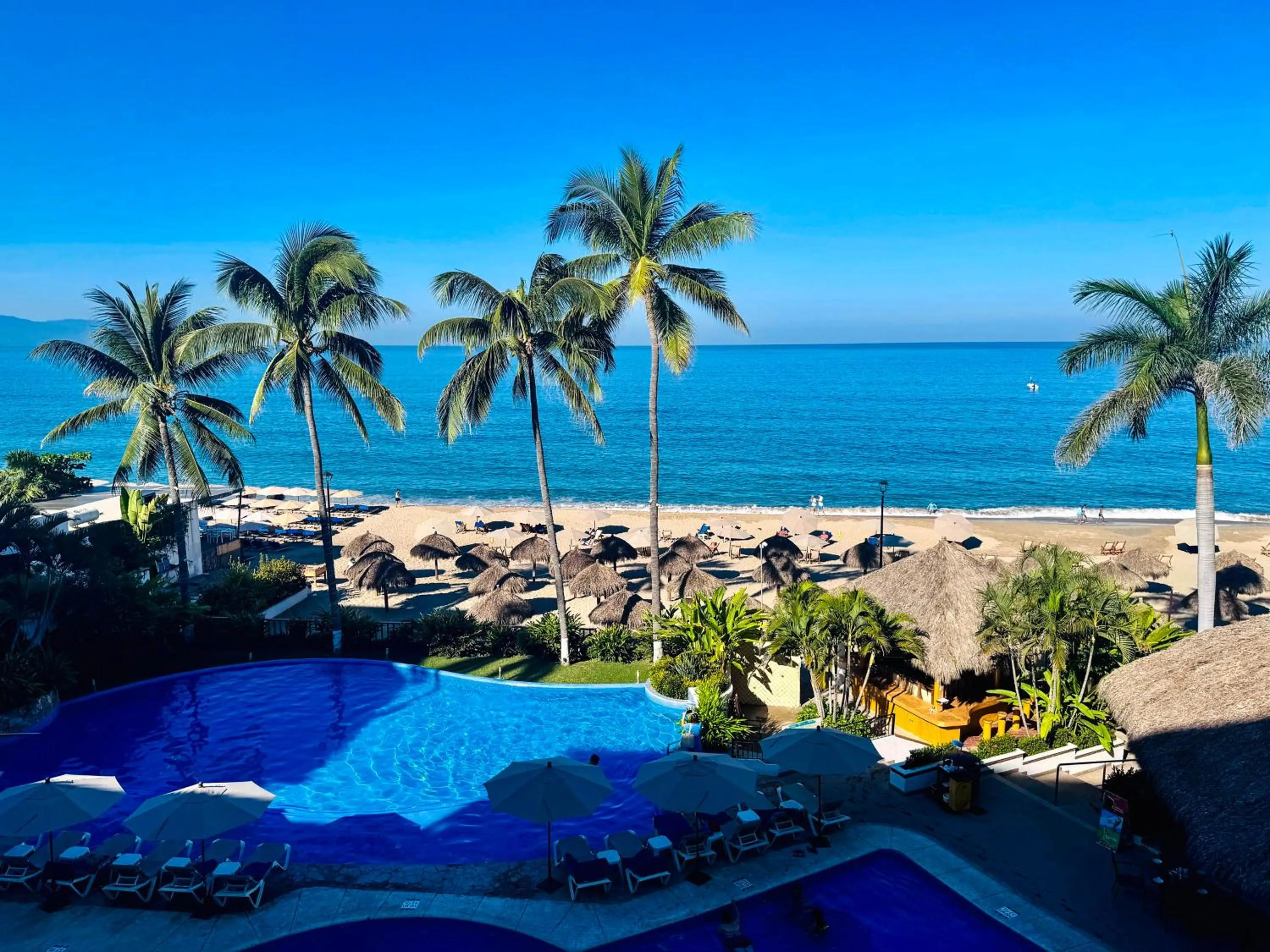 Garden view in Tropicana Hotel Puerto Vallarta