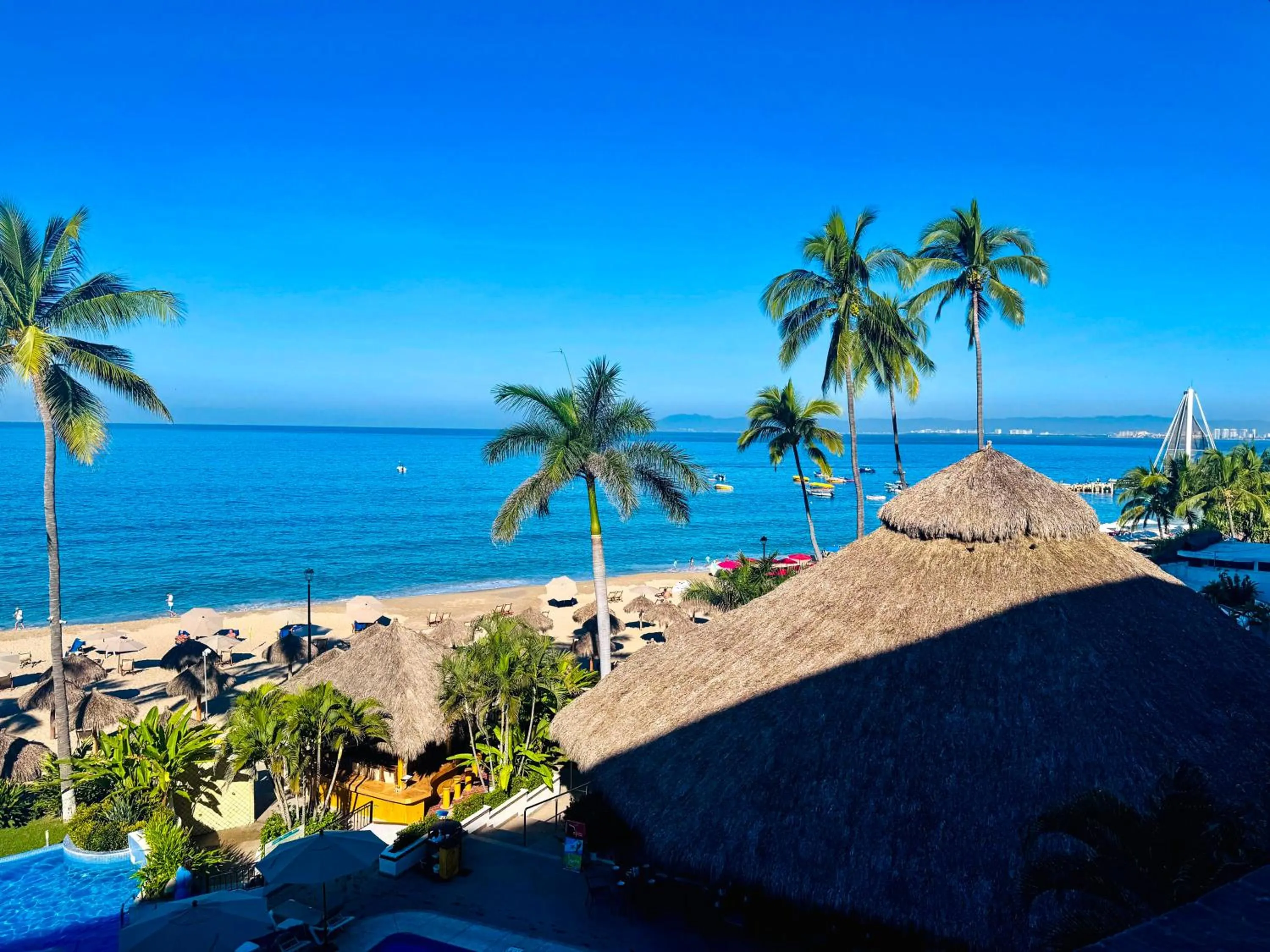 Sea view in Tropicana Hotel Puerto Vallarta