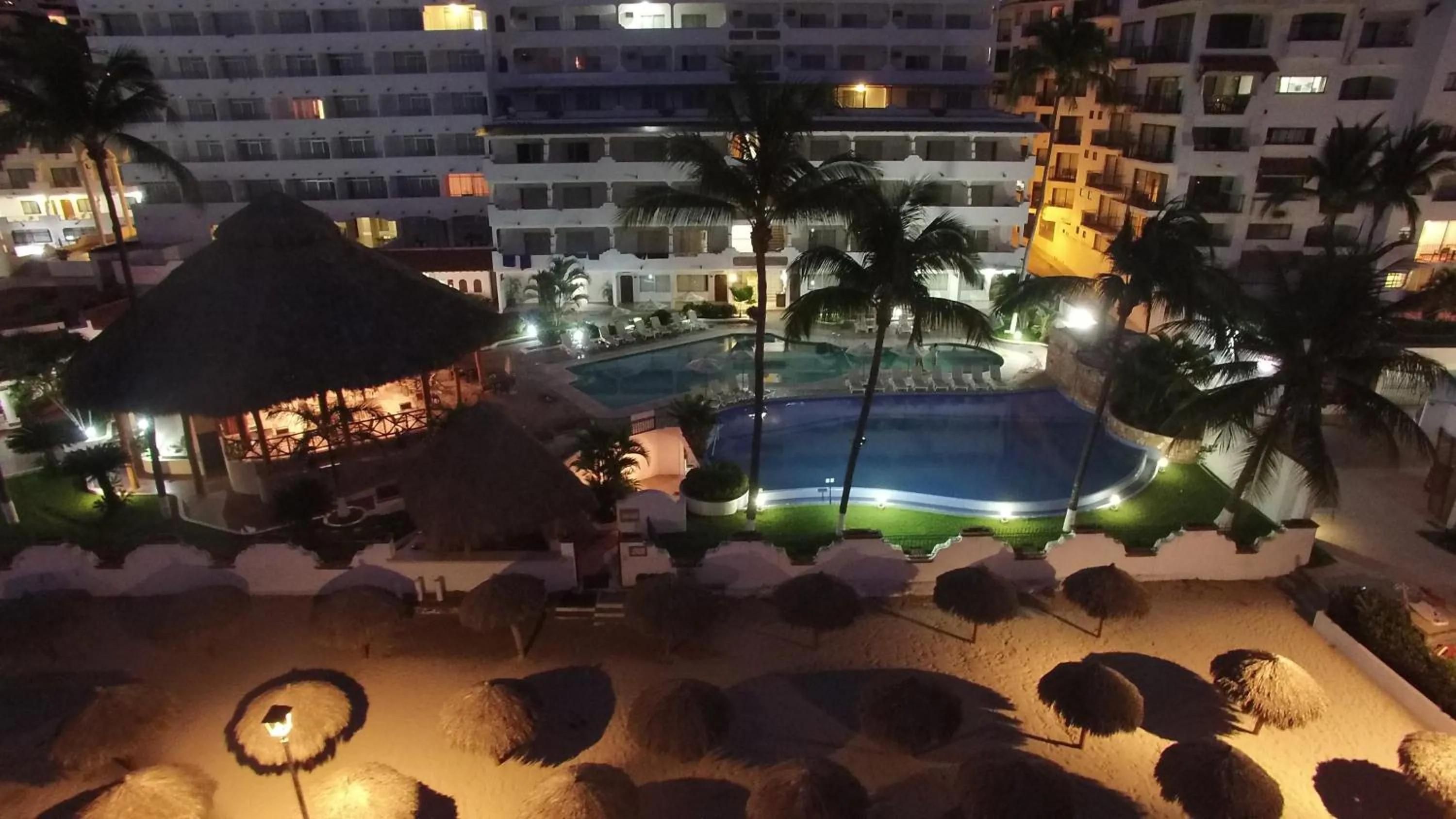 Night in Tropicana Hotel Puerto Vallarta