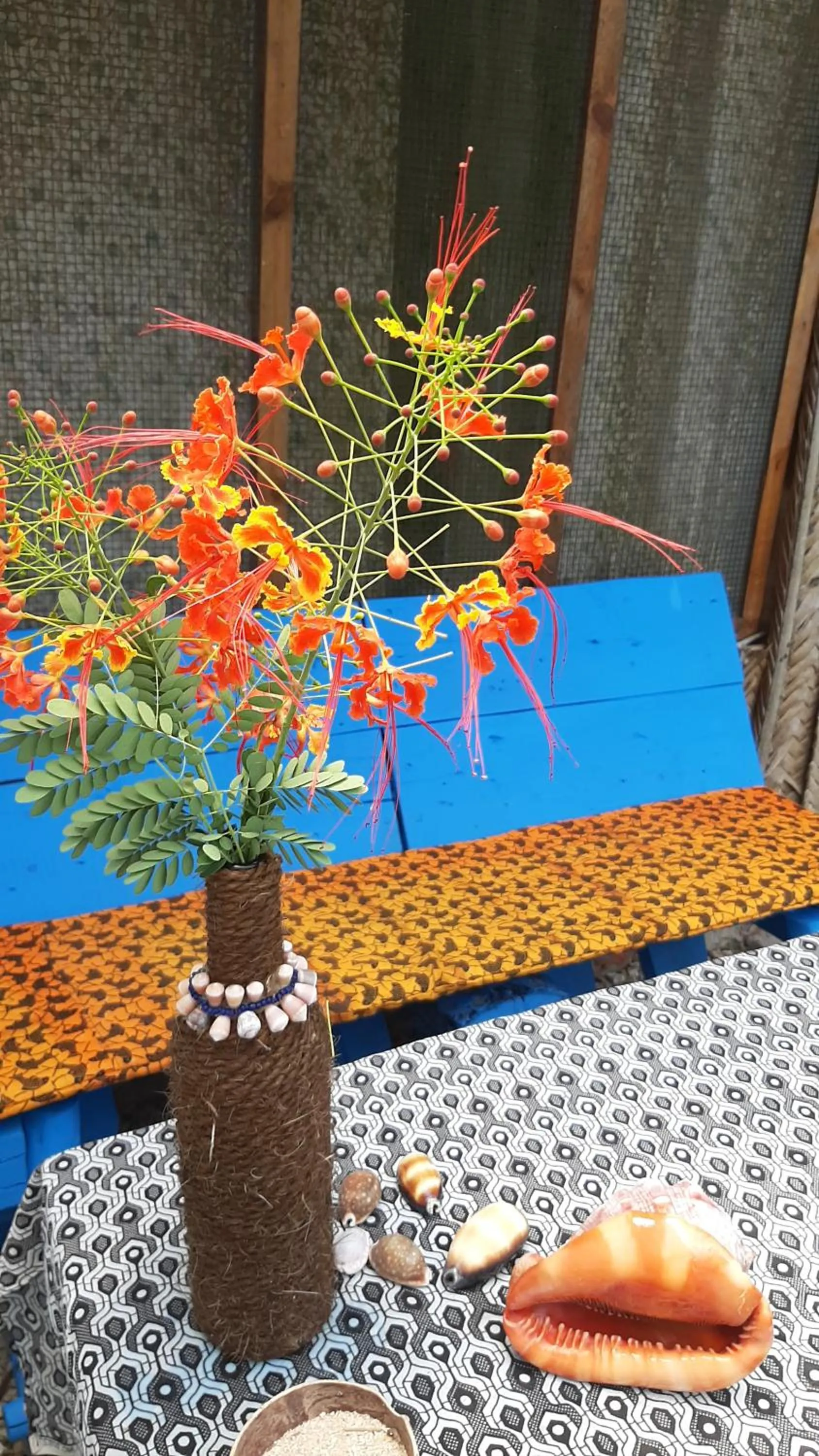 Decorative detail in Kilimani House