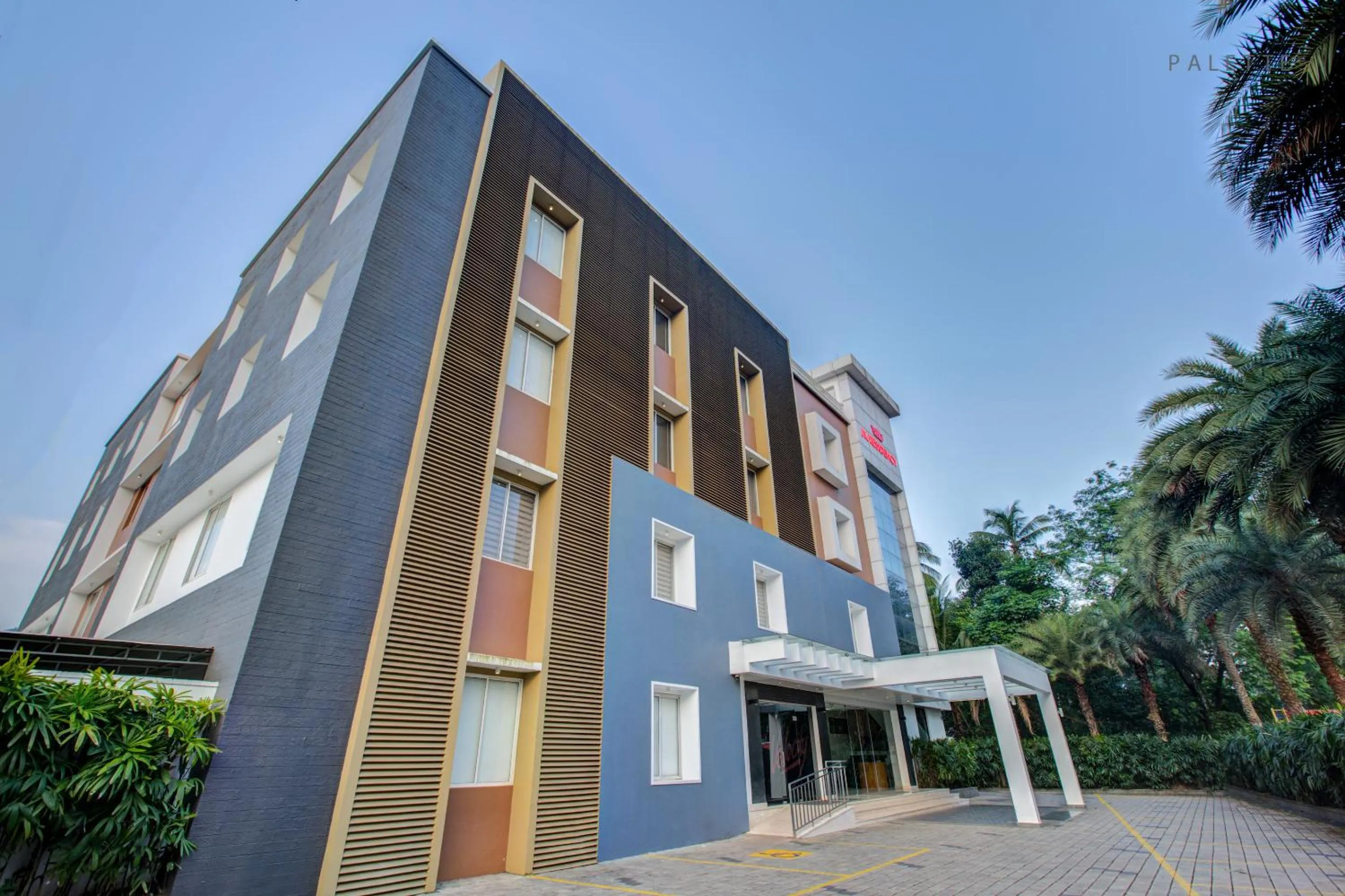 Facade/entrance in JK Residency Kelakam