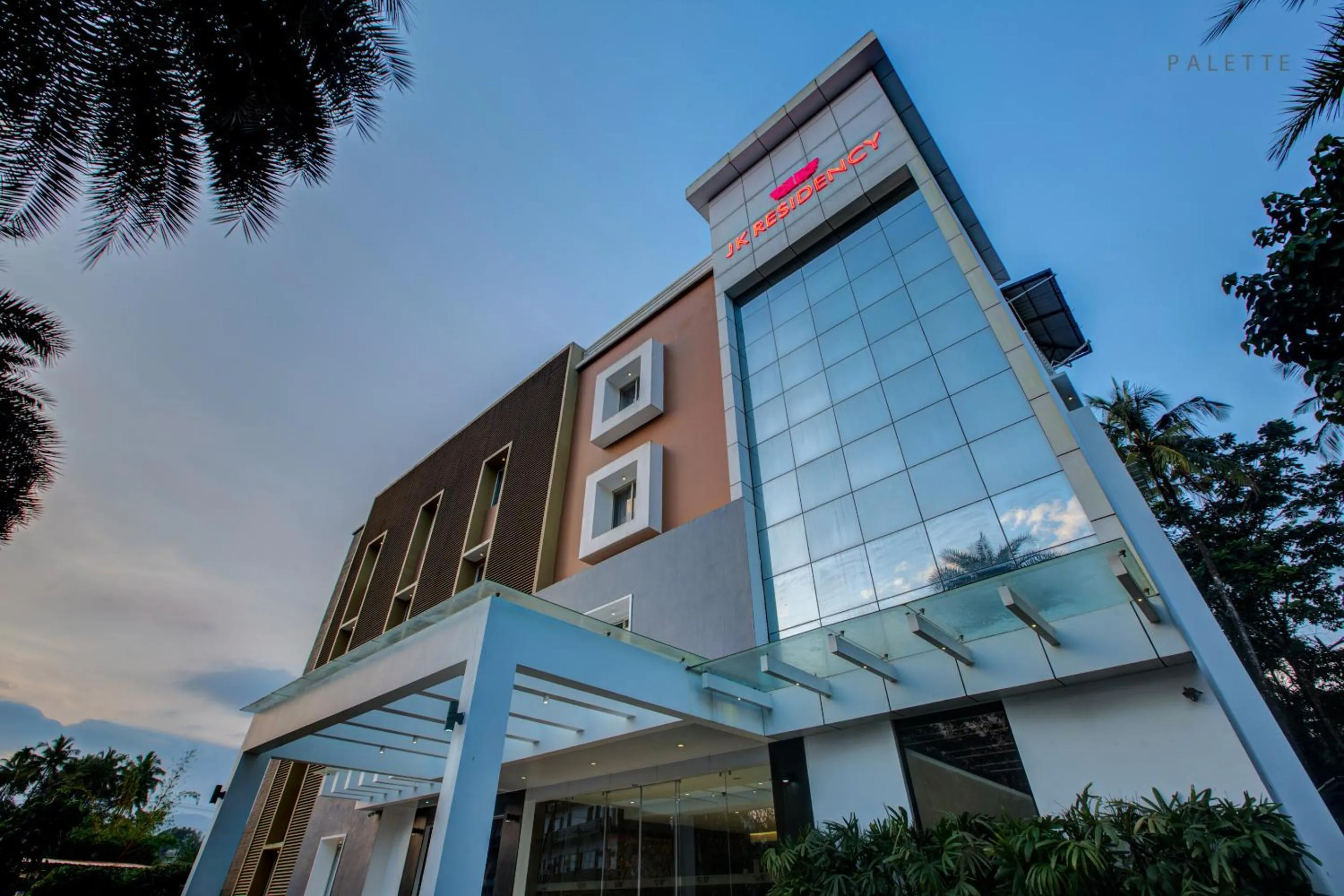 Facade/entrance in JK Residency Kelakam